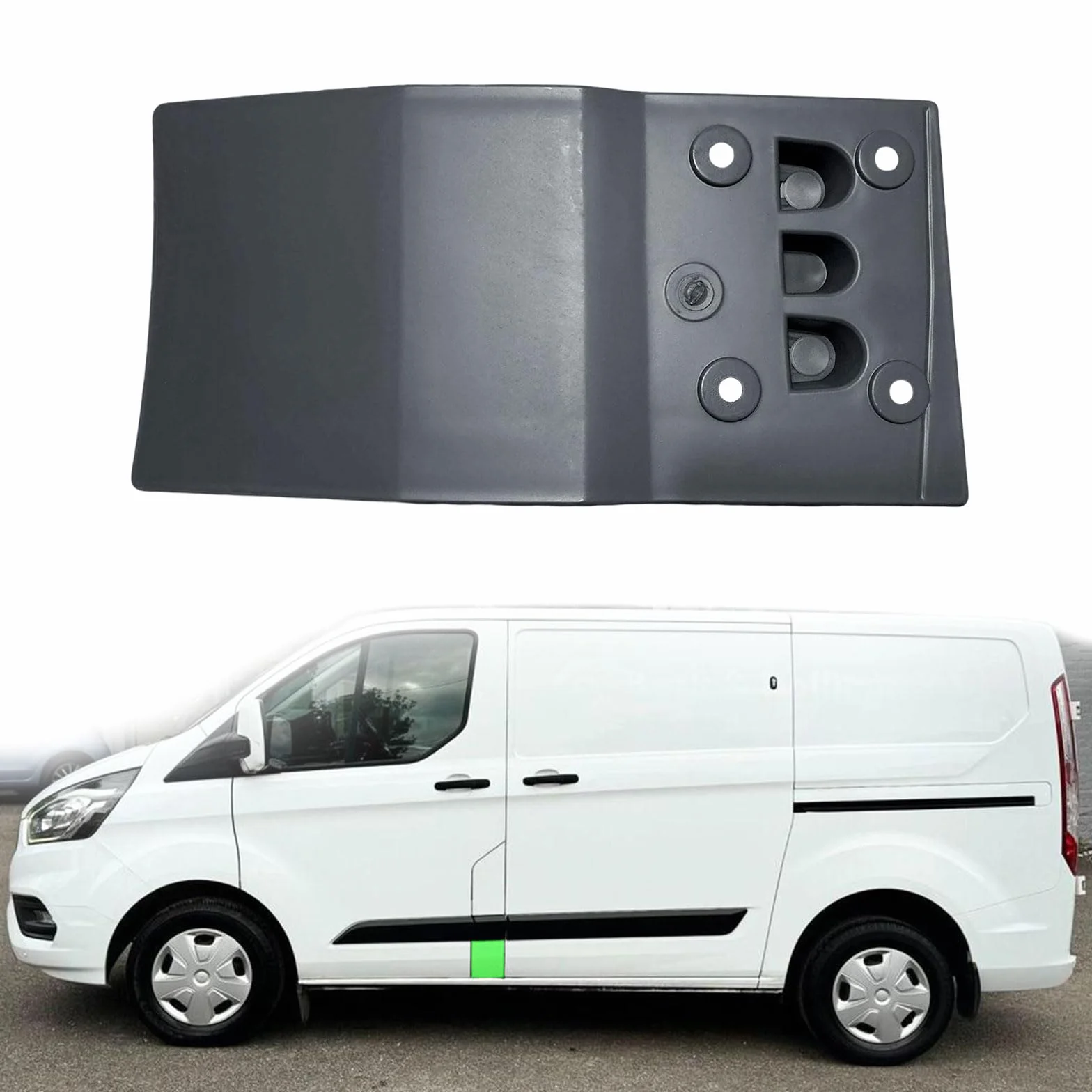 Coprimollatura per Pilastro B Laterale Sinistro Inferiore con Clip Ford Transit Custom 2016-2023 Tourneo Custom