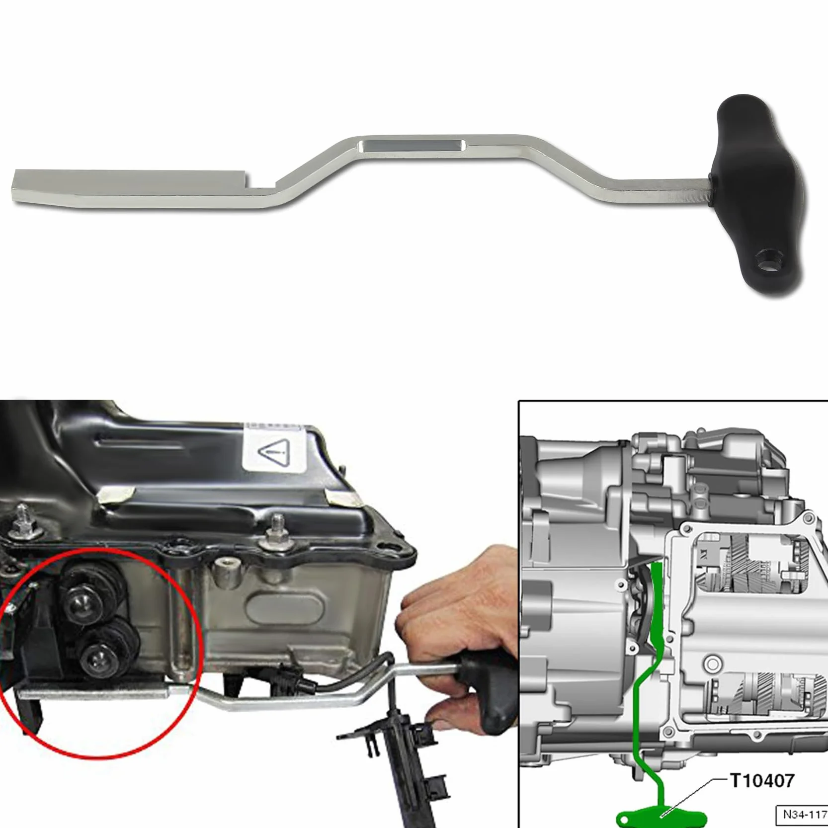Kit di Strumenti di Trasmissione Doppia Frizione, per VW 7 Marce, DSG T10323 T10373 T10374 T10376