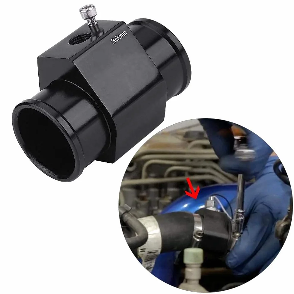 Adattatore per indicatore di temperatura del tubo flessibile per giunto di temperatura dell'acqua per auto universale(36mm)