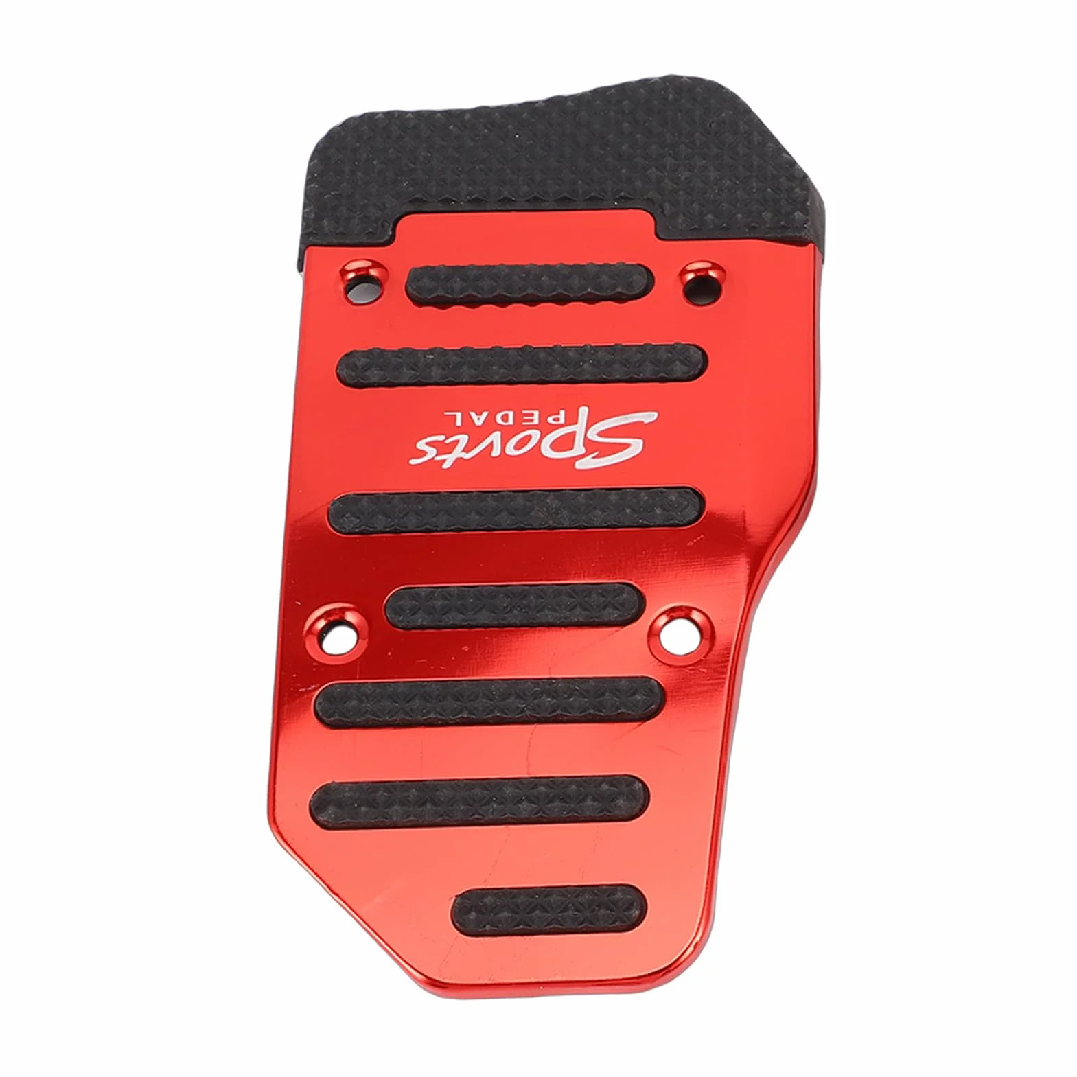 Walmeck Pedali Auto Lega Alluminio Antiscivolo Frizione Freno Gas Universale Manuale