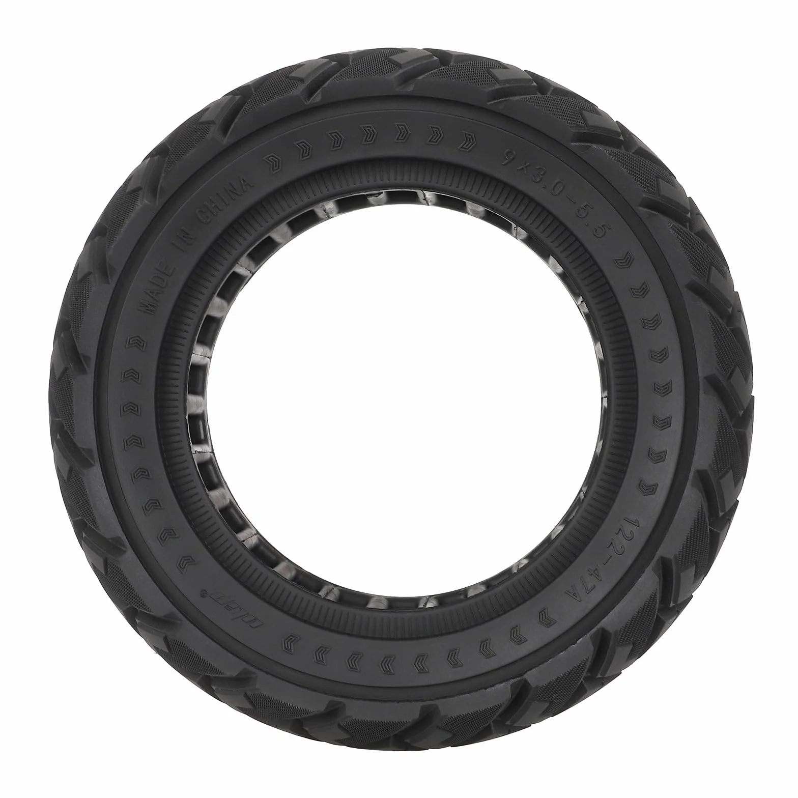 TREFAN 9 x 3,0 – 5,5 pneumatici pieni per Kukirin G2 pro scooter elettrico, 9 x 3,0 – 5,5 fuoristrada, pneumatici di ricambio anteriore/posteriore, 9 pollici, antiscivolo, pneumatici per scooter