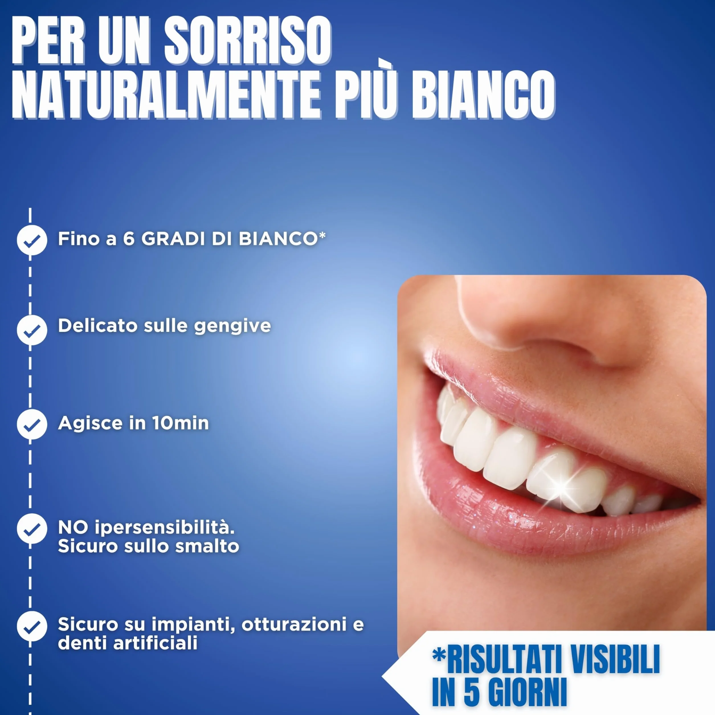 BlanX Strisce Sbiancanti O3Xygen Power Trattamento Sbiancante Ossigeno Attivo 10 Strisce