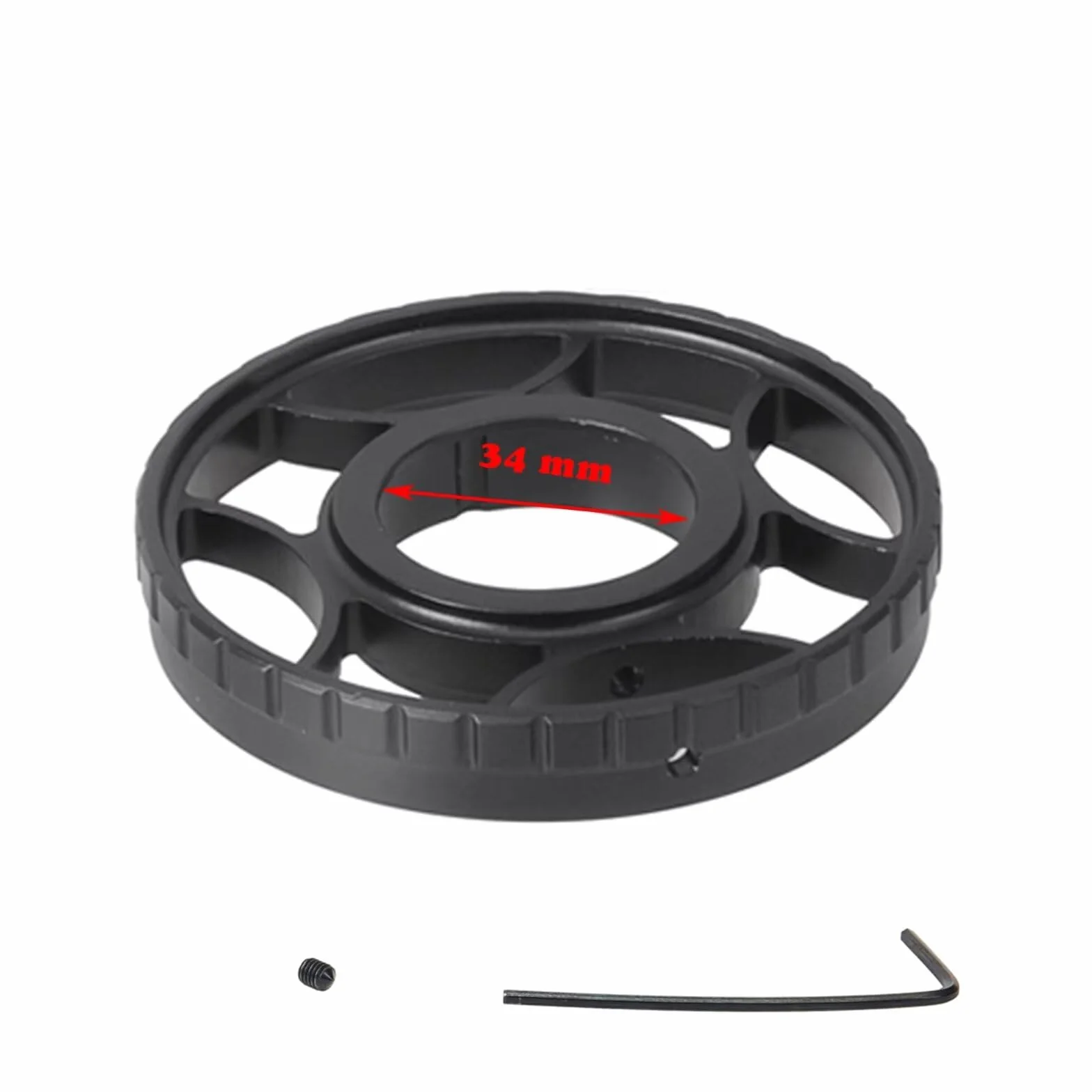 WestHunter Ruota parallasse laterale, lega di alluminio lavorante CNC misura HD 4-16x44 FFP