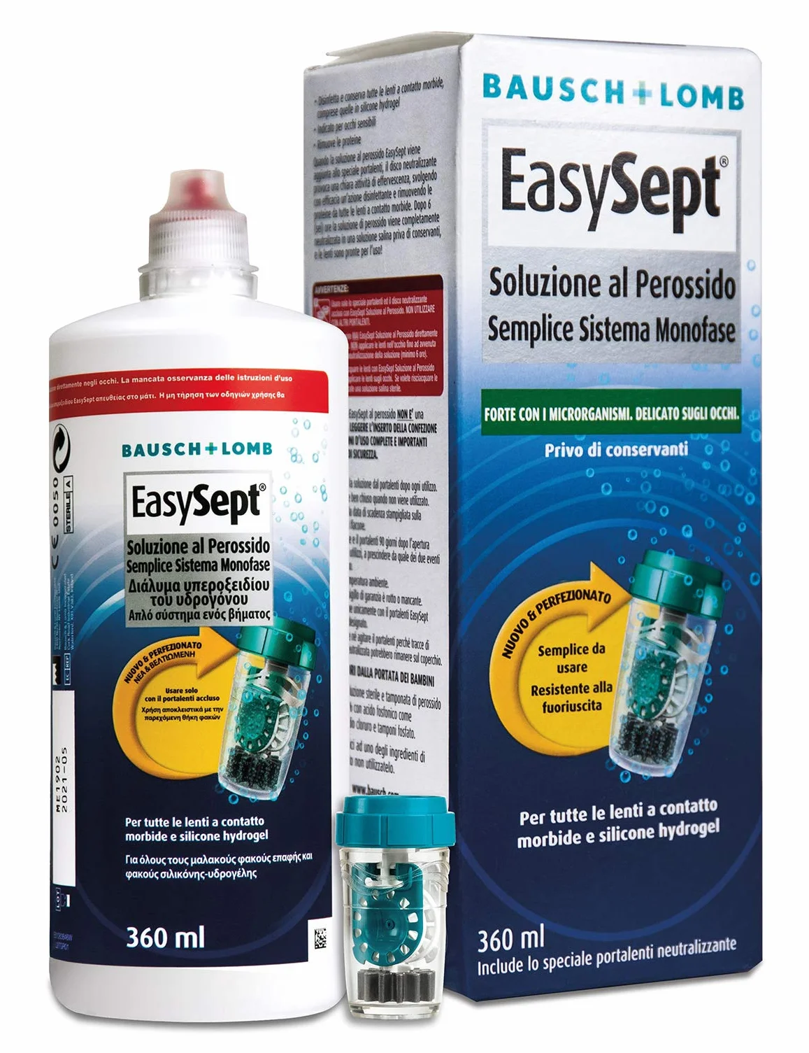 Easysept Soluzione per Lenti a Contatto 360ml