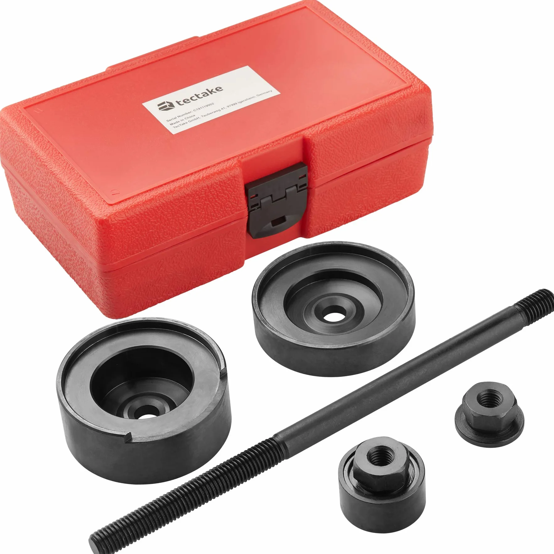 TecTake Kit narzędzi do tulei osi tylnej montaż demontaż