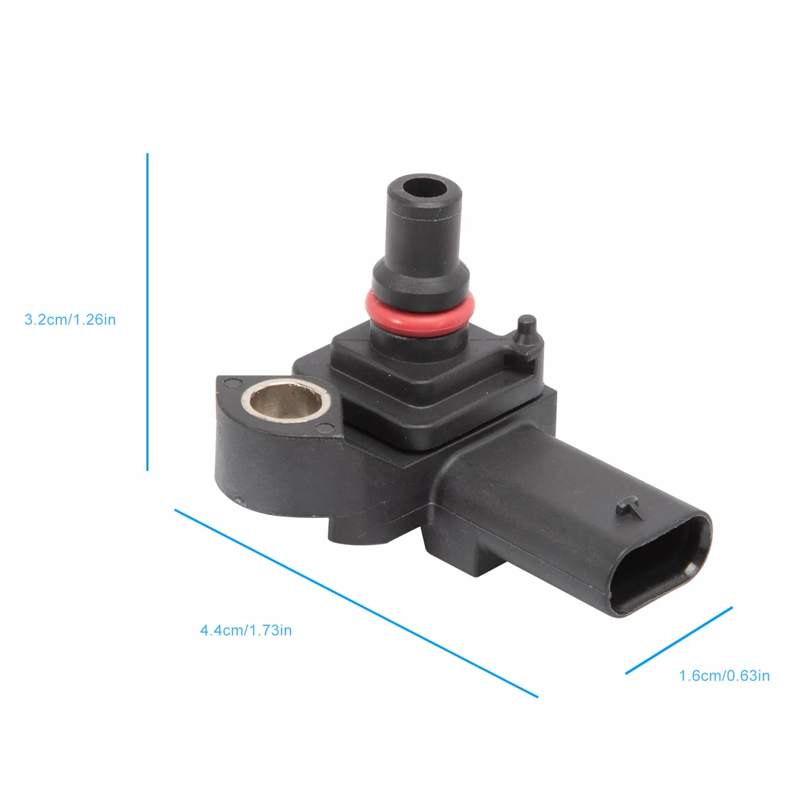 Sensore di pressione di carico 13628570118 Compatibile con 1er F20 F21 E81 E82 E87 E88 2er F23 F45 F46 F87 Serie 3 E90 E91 E92 E93 4er F333 - Tubo di aspirazione