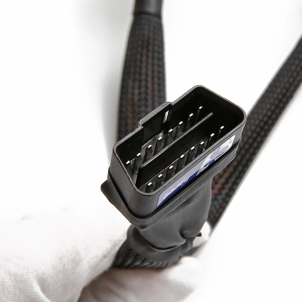 bbfly-B6 OBD II ODB2 splitter prolunga 16 pin di estensione cavo adattatore 30CM