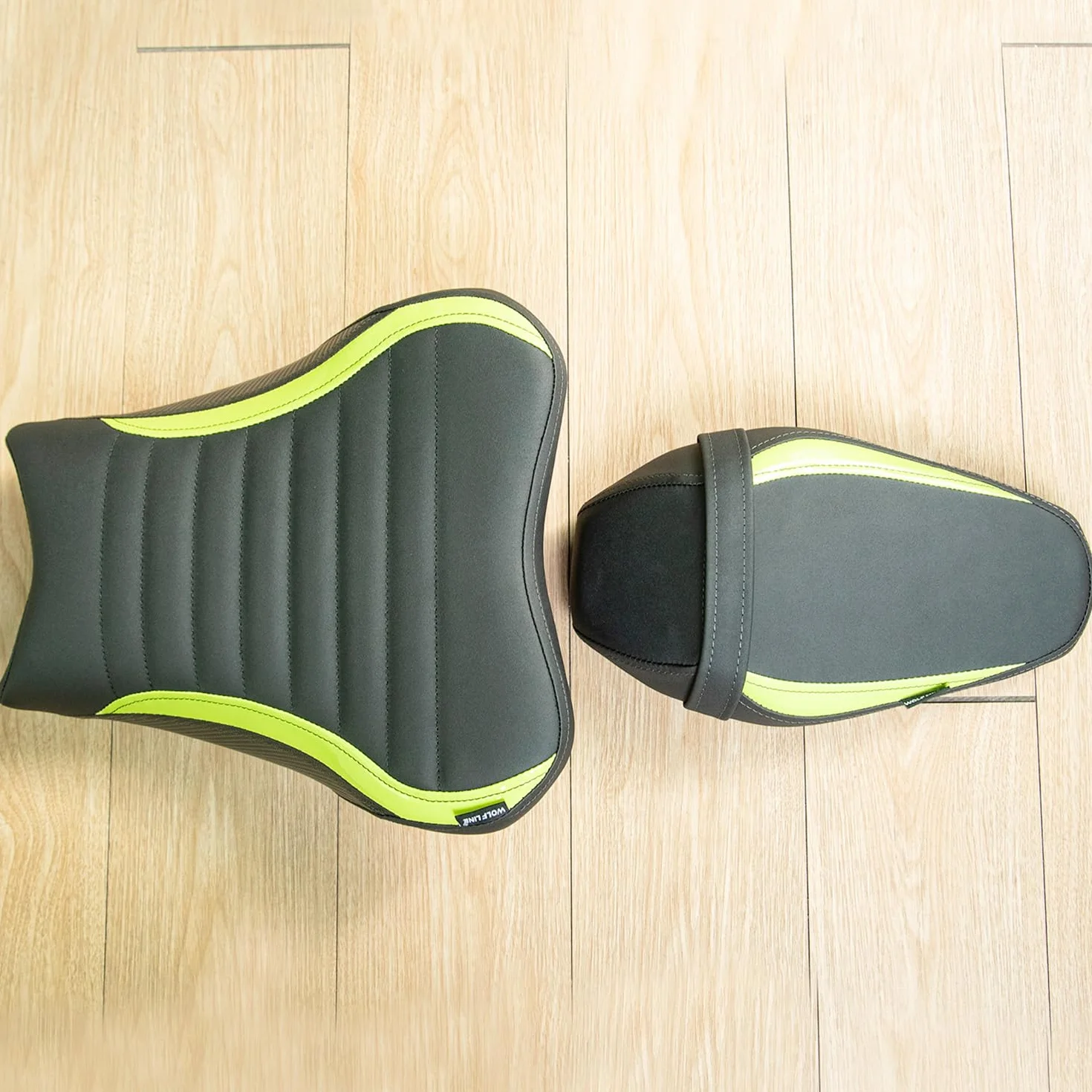 Z900 Verde chiaro Sedile Passeggero Anteriore Driver 2017-2024 Moto In Pelle