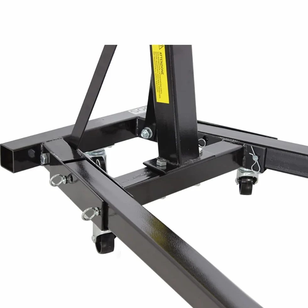 SOGI X4-06 Cavalletto supporto motore pieghevole gru paranco 850 kg