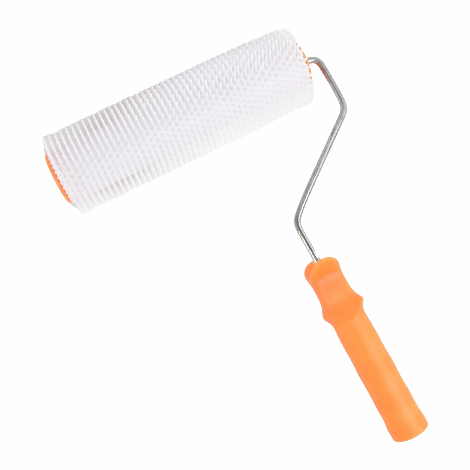 Rullo a Spuntoni 23cm, Rullo Frangibolle, Floor Preperation Roller, Strumento Autolivellante, Lunghezza Delle Punte 14 mm, per la Ventilazione Del Rivestimento Del Pavimento