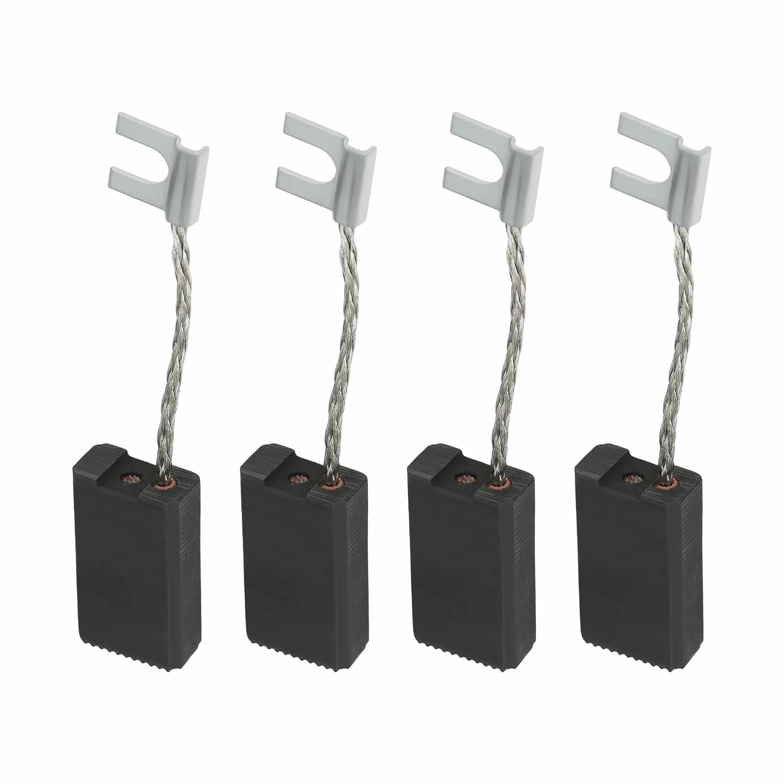 2 Coppie Di Spazzole Di Carbone Auto-arrestanti Per Utensili Elettrici 6,3x12,5x22 Mm Compatibile Con Bosch PWS 6000 PWS 14-180 GPO 12 1518