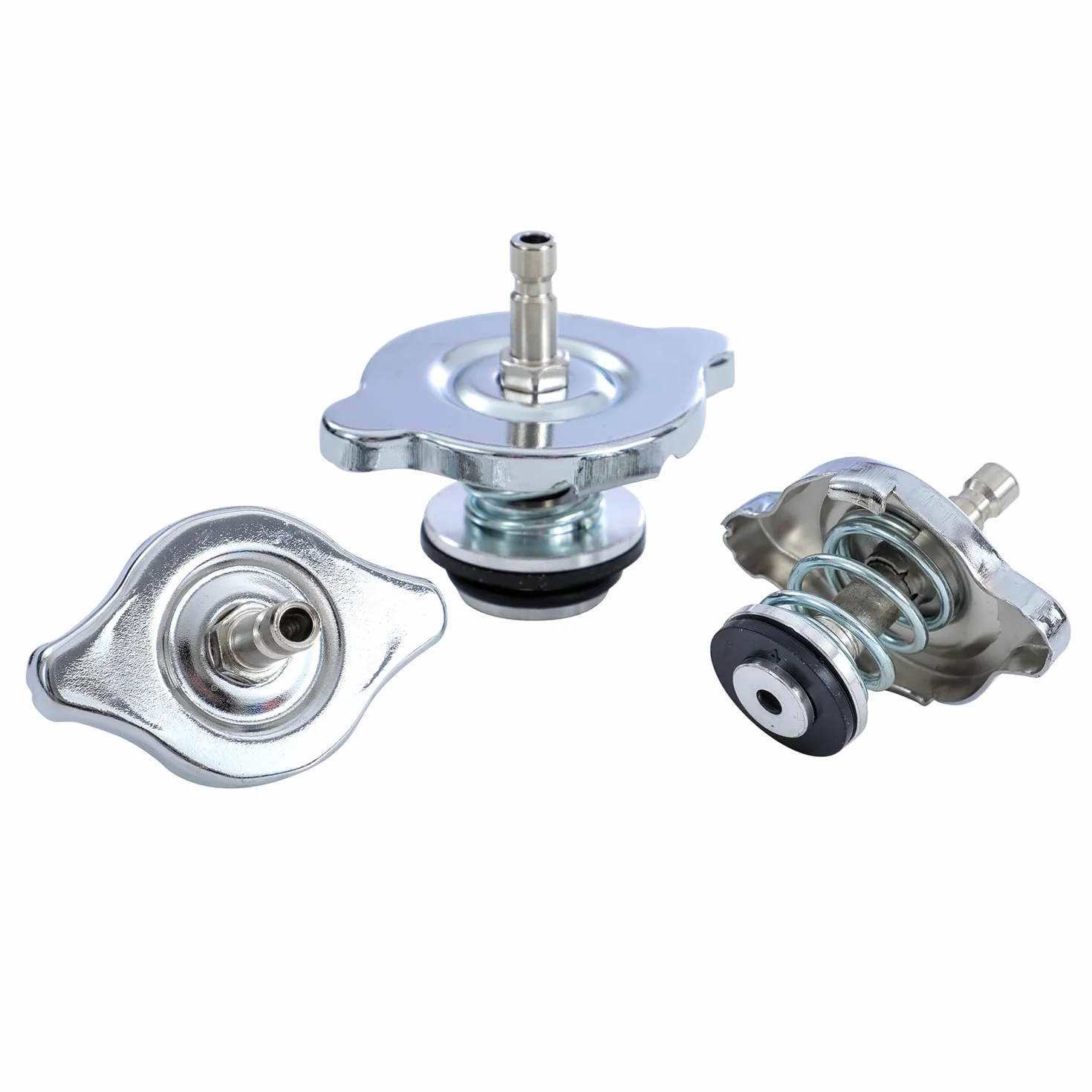 KATSU 18 Pezzi Universale Radiatore Pressione Tester Kit Test del Sistema di Raffreddamento Auto Rilevatore di Perdite Alluminio