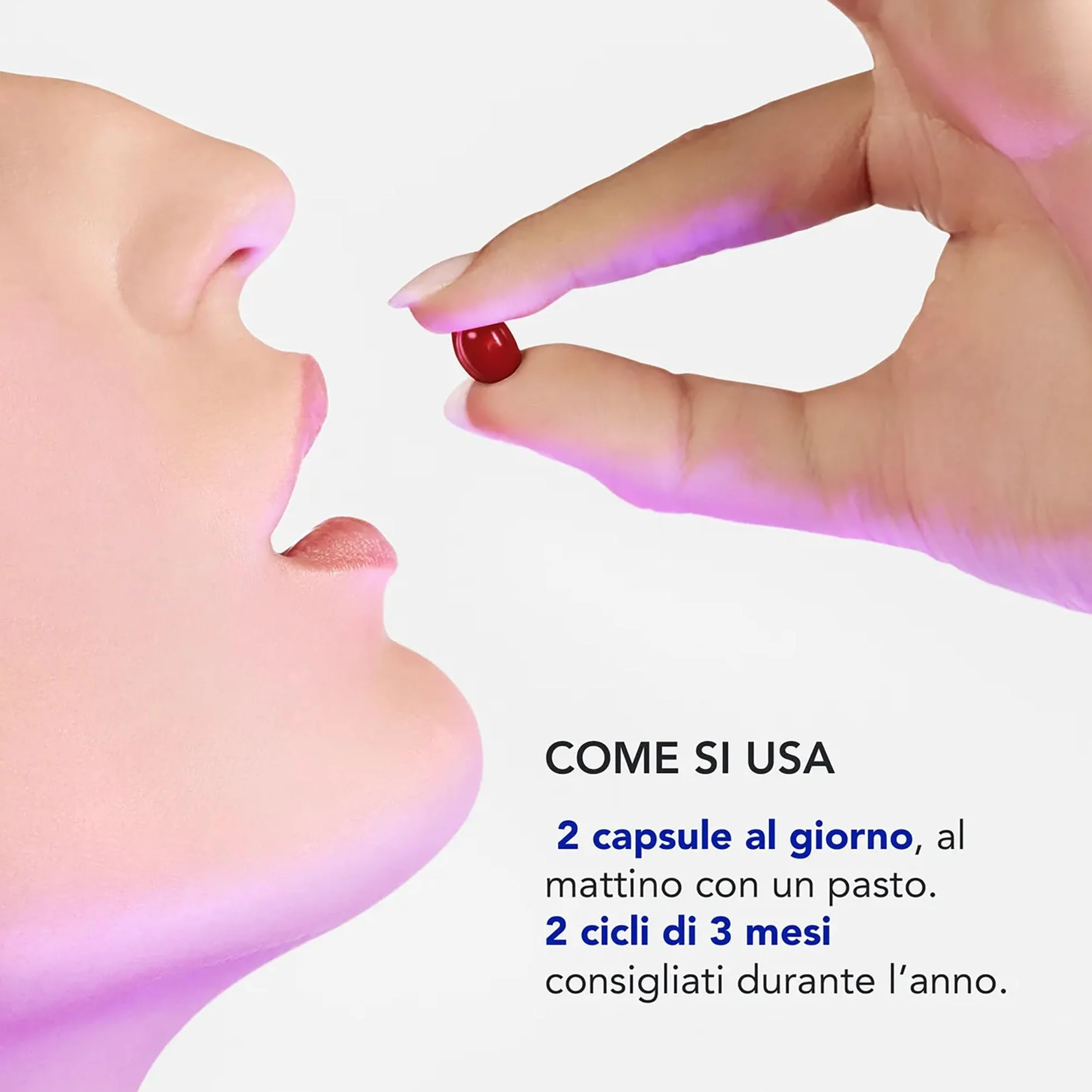 Phyto Phytophanere Integratore Alimentare Per Capelli e Unghie, Crescita e Volume, 180 Capsule