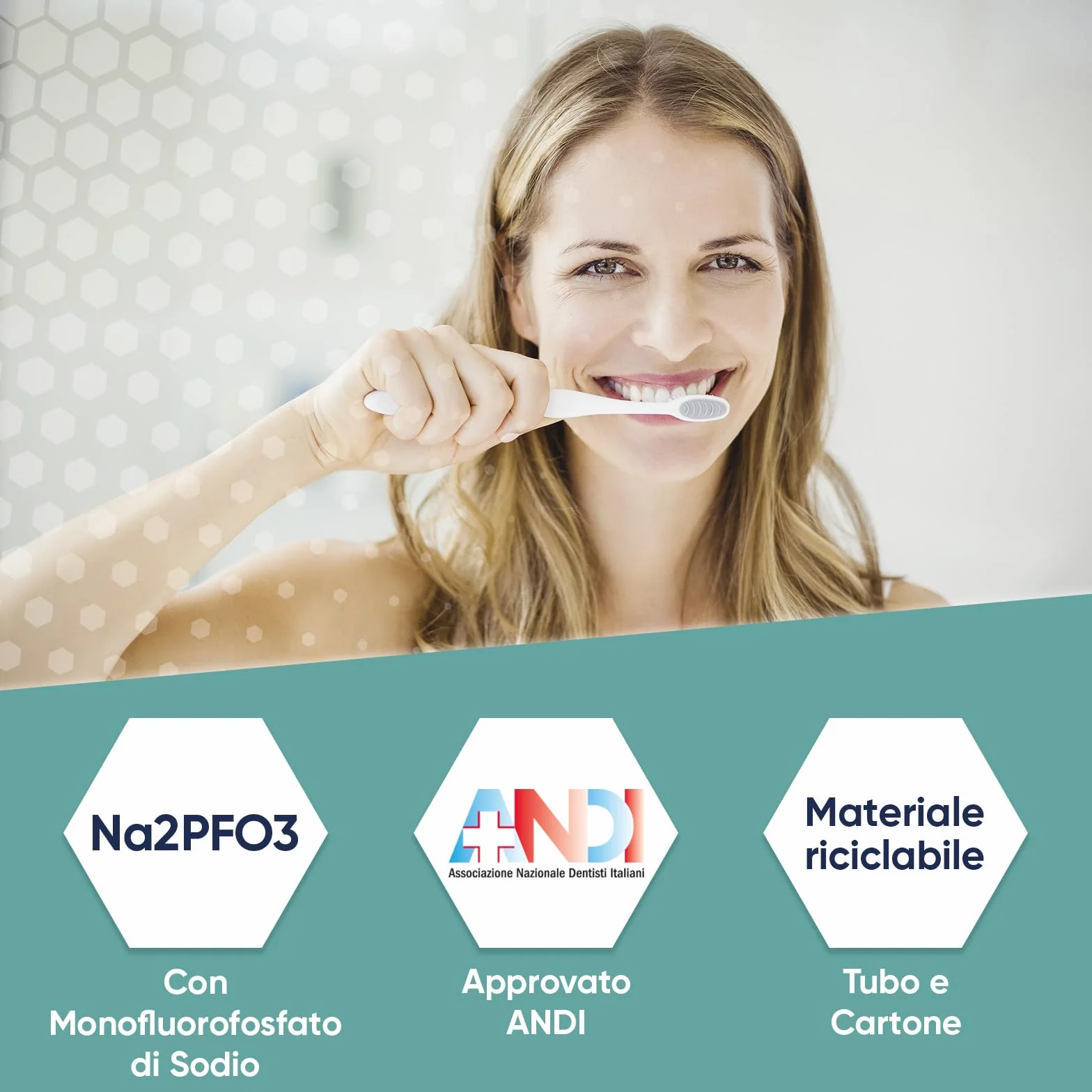 Mentadent Professional Dentifricio Protect+ Carie 2x75 ml