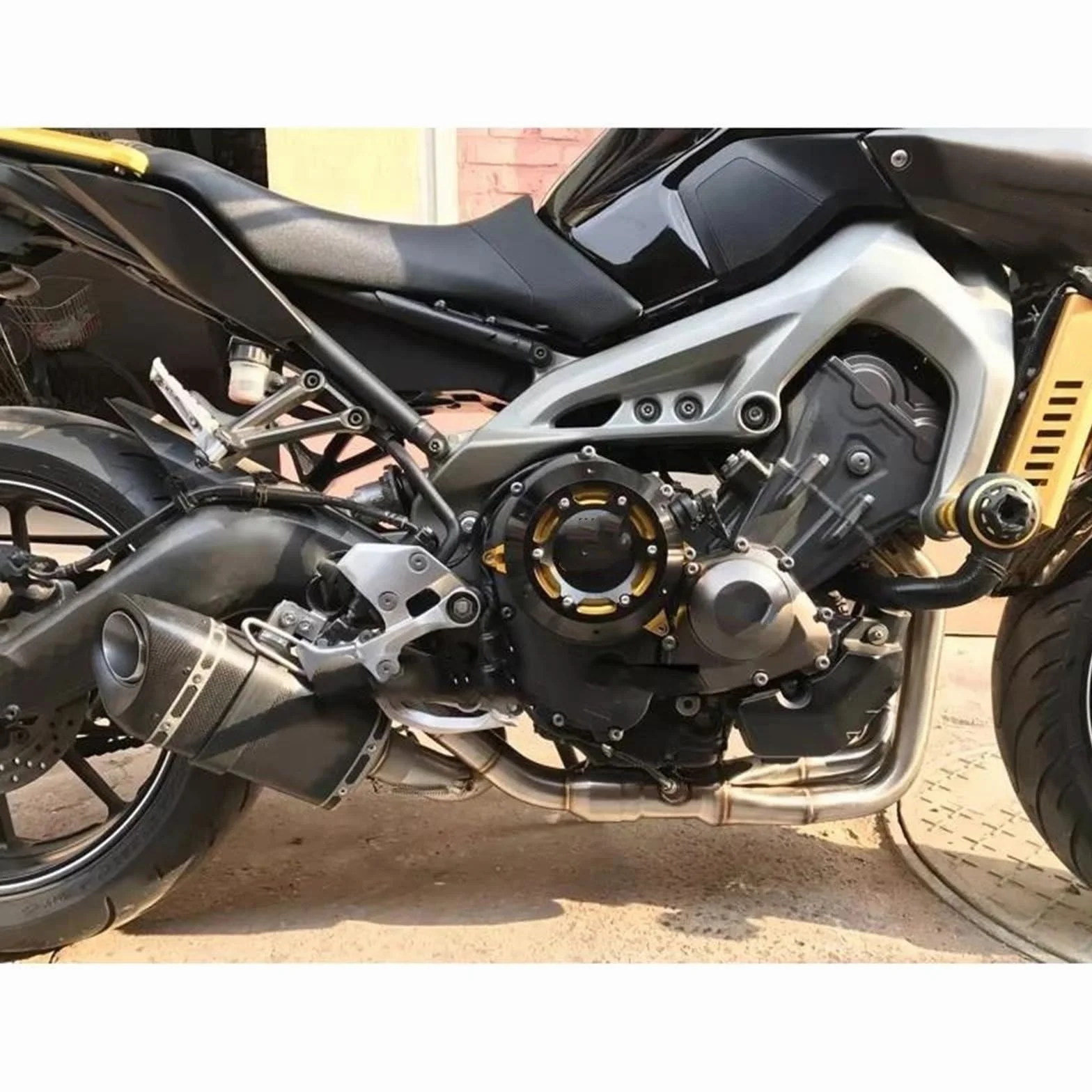 Tubo Di Scarico Completo Anteriore Da 51 Mm Moto Per Y&amaha XSR 900 FZ09 MT09 2015-2020