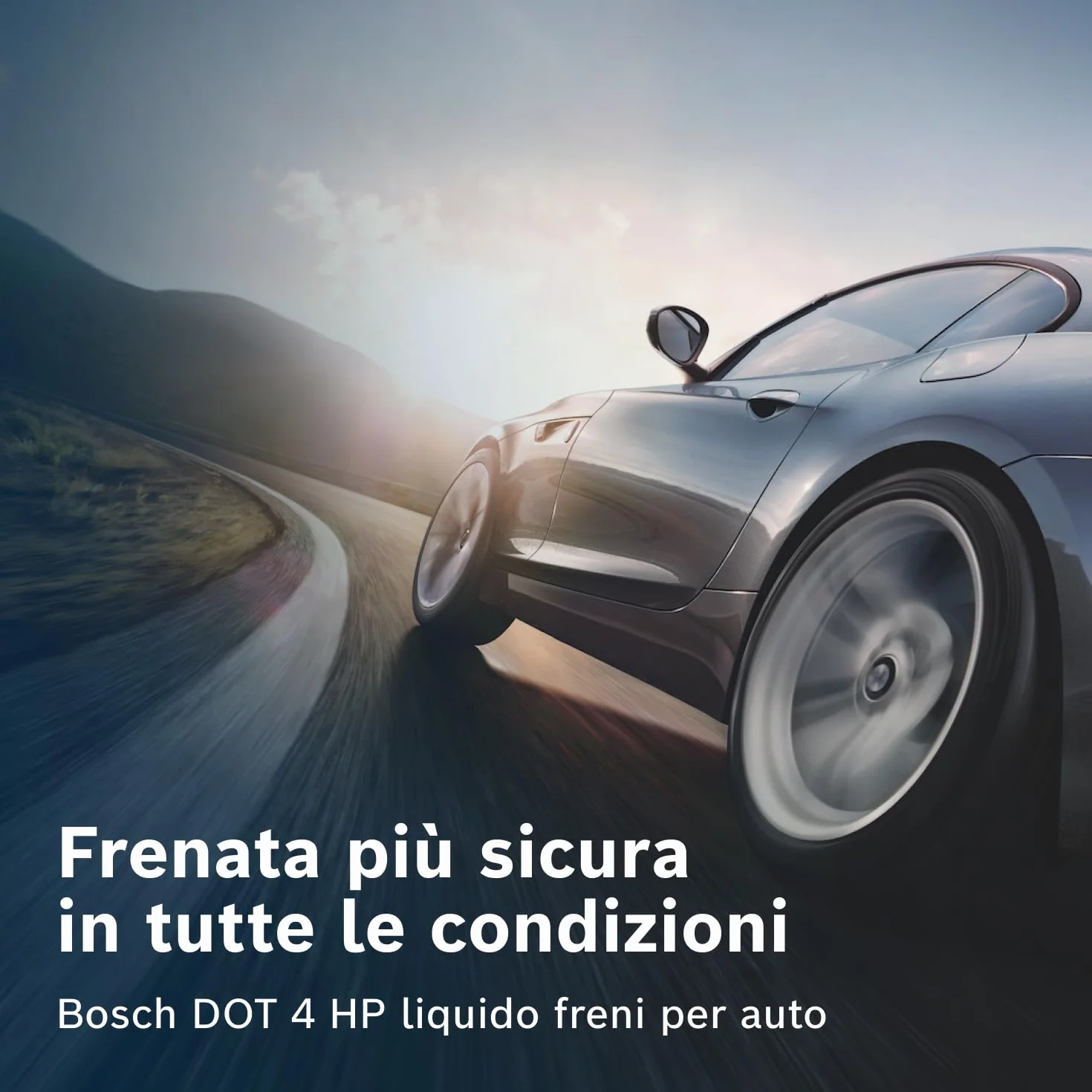 Liquido Freni Bosch DOT 4 HP, 5 L – Per tutti i veicoli moderni con freni ABS e ESP
