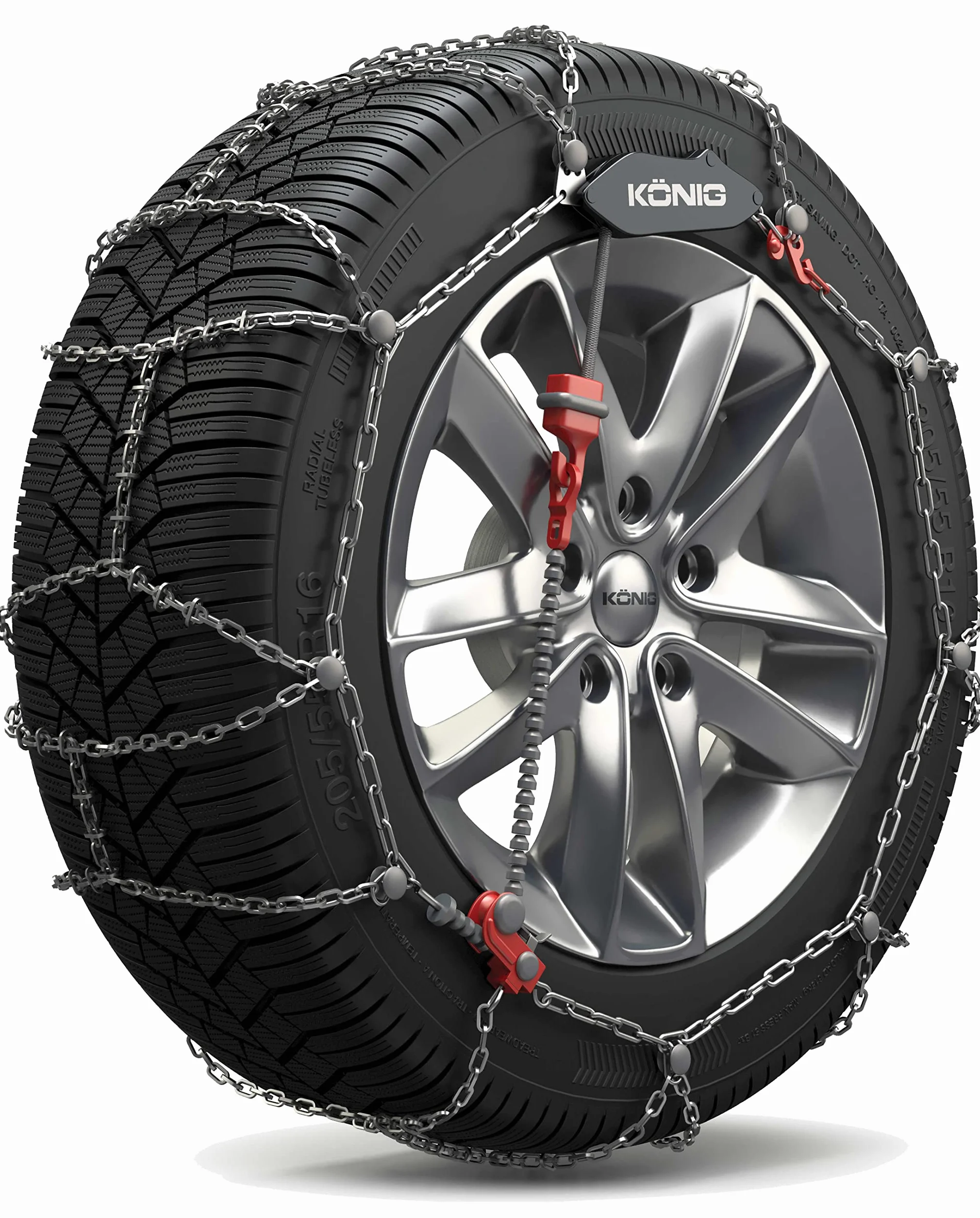 KÖNIG CL-10 080 - Catene da Neve, 1 Paio