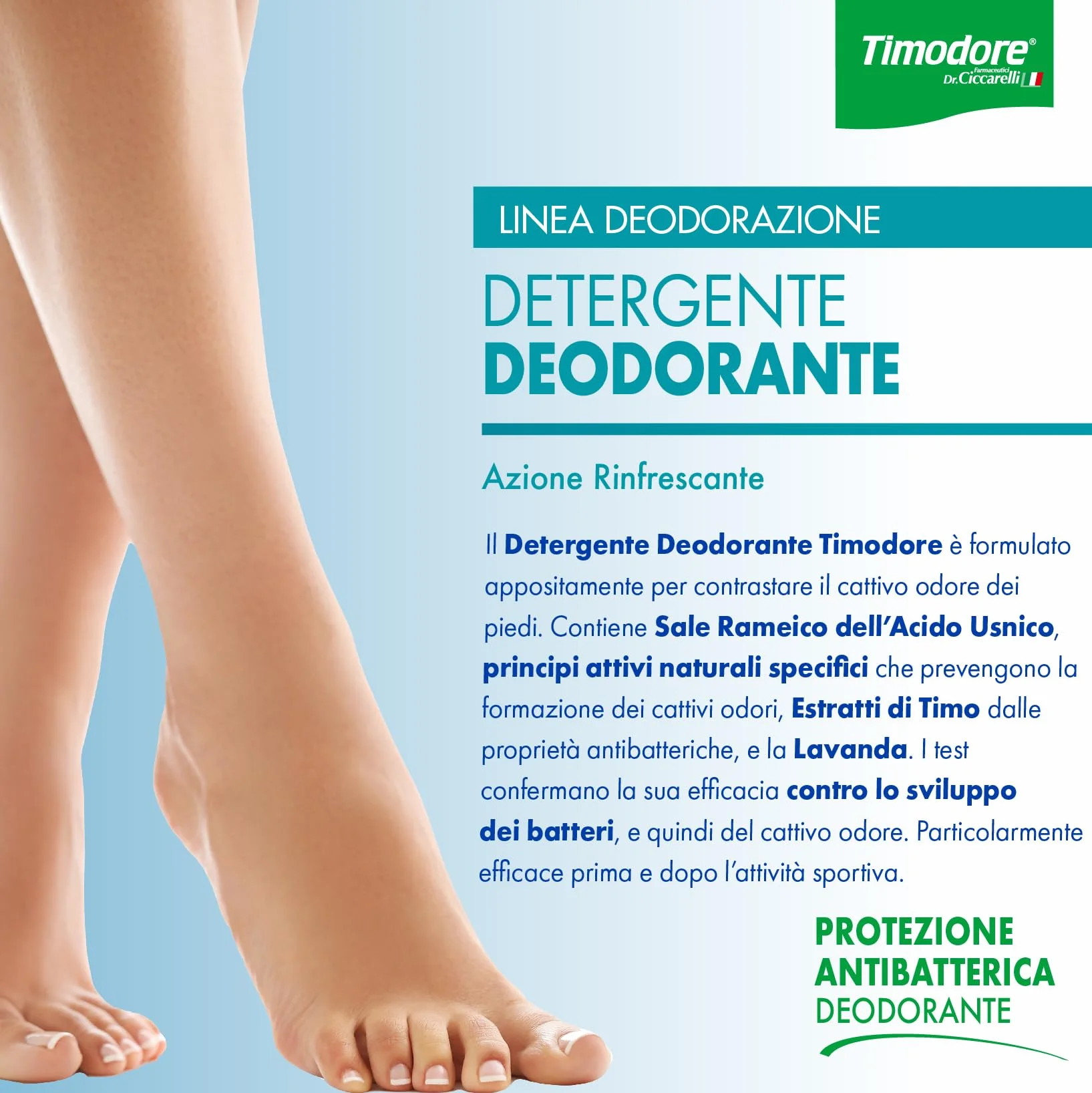 Timore Detergente Deodorante Senza Profumazione 200 ml