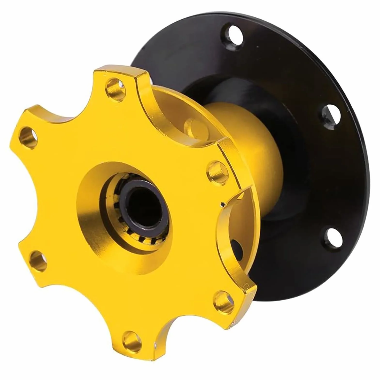 Adattatore a sgancio rapido per volante universale 6 fori auto rally