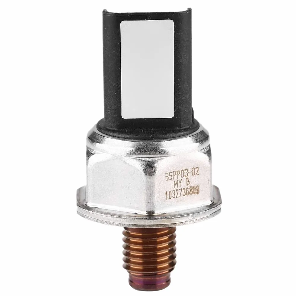Sensore Pressione Carburante, Fydun 55PP03-02 9307Z507A Sensore di Alta Pressione Rail per Auto per 2.0/2.7 XDI X-TYPE 2.0/2.2 TDCI
