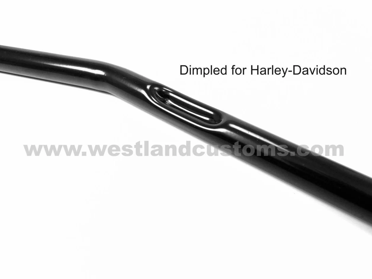Manubrio Narrow Ape 22 cm Nero Compatibile Harley-Davidson 1 Pollice