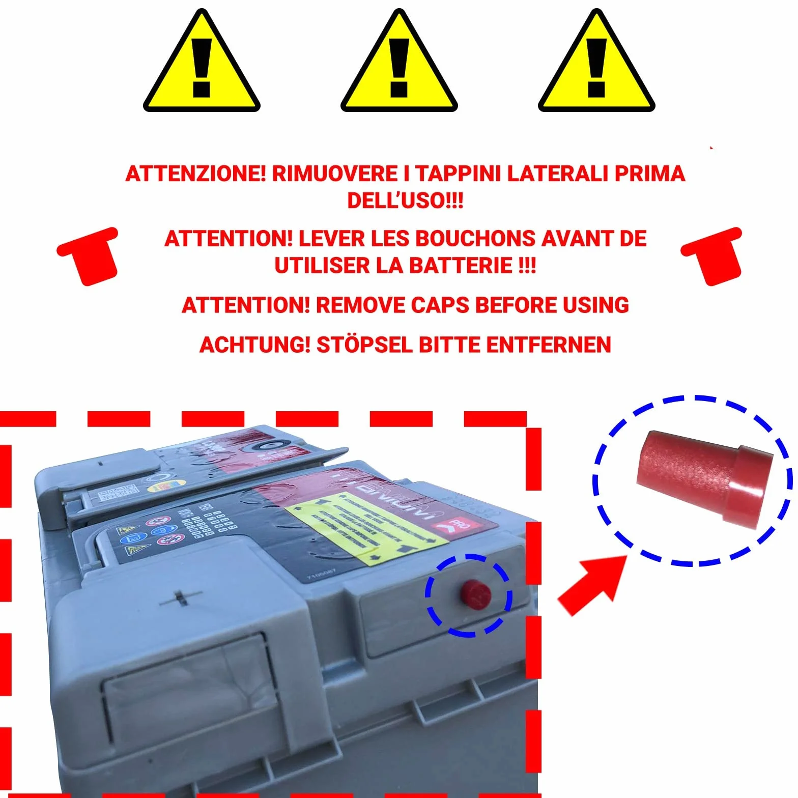 BATTERIA TRATTORE FIAMM G28X RST EnergyCube - 100Ah 720A 12V