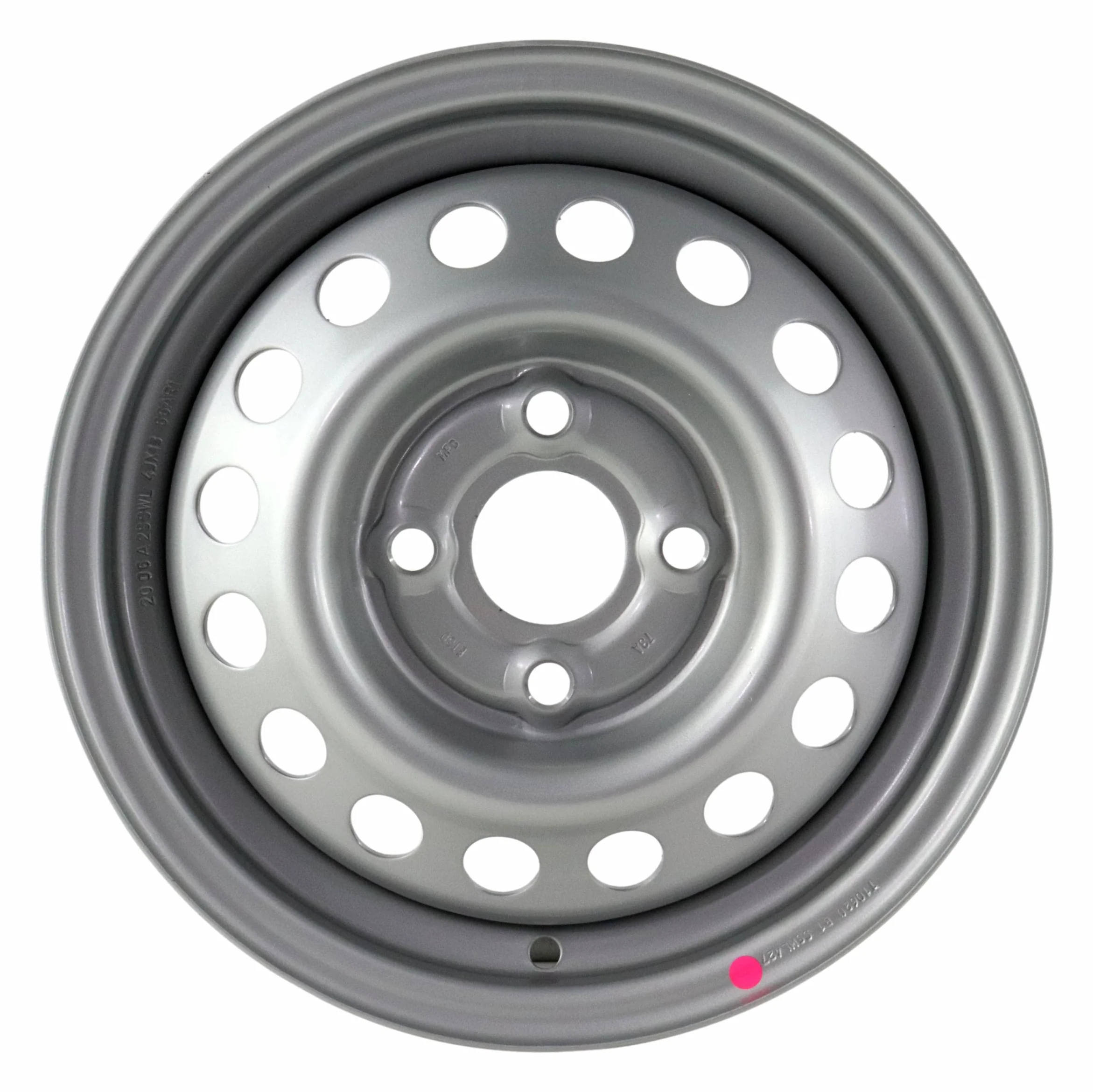 P4U - Cerchio per rimorchio in acciaio, 4 J x 13, 100 x 4 ET30, 500 kg, portata ML 57, roulotte (singolo)