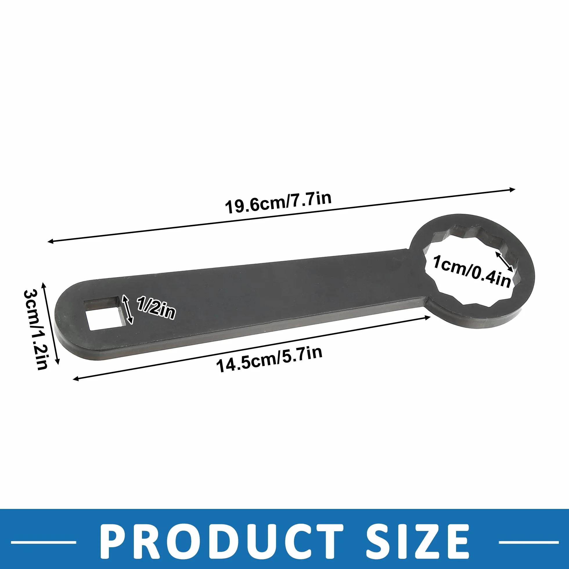 ABSOPRO Posteriore Asse Dado Coppia Chiave Mano Strumento per Harley Road King 2008-2021