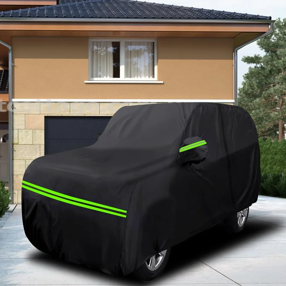 Telo Copriauto Compatibile con Suzuki Jimny (3 Porte) 1998-2024, Impermeabile Traspirante Copertura per Auto Telone