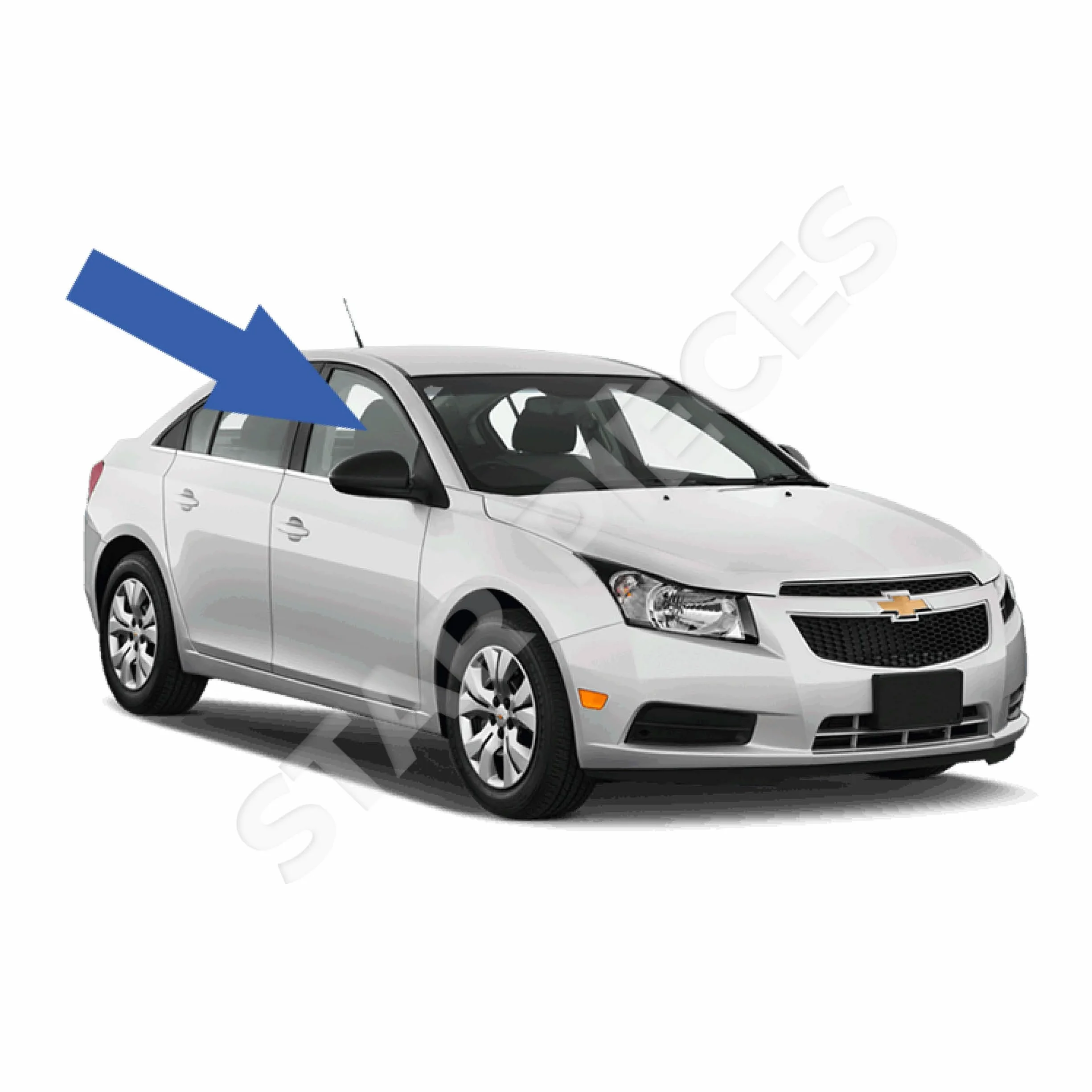 STARKIT PERFORMANCE Alzacristallo Chevrolet Cruze J300 J308 2008-2017 ANTERIORE DESTRO passeggero 95954796