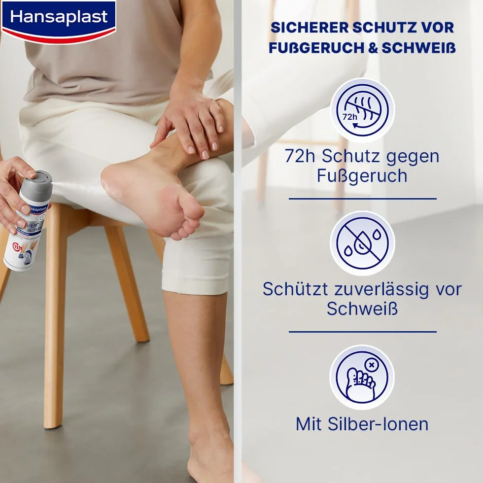 Hansaplast Fuß Spray Silver Active 150 ml
