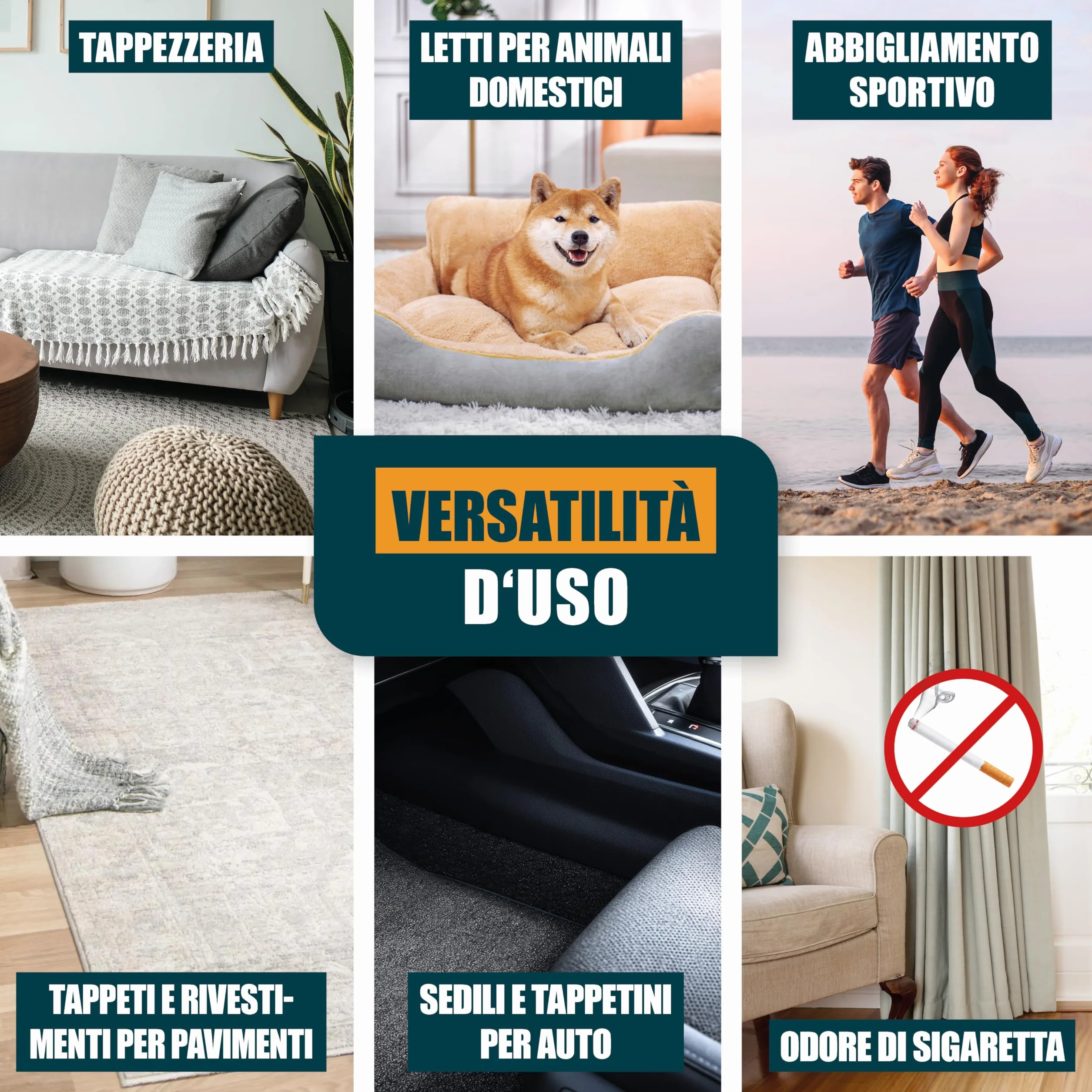 KRAFTPROTZ Detergente enzimatico 750 ml rimuove macchie odori urina sudore tappeti tessuti materassi