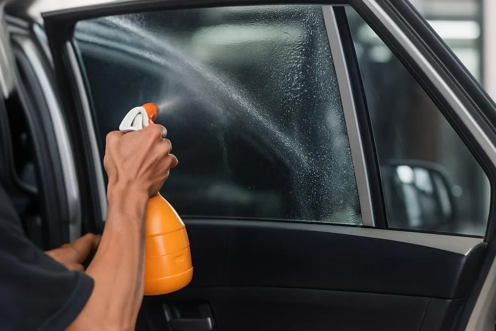 Start Pellicola oscurante per vetri auto 300 x 75 cm – Protezione solare adesiva per vetri laterali e posteriori, effetto privacy e riduzione raggi UV