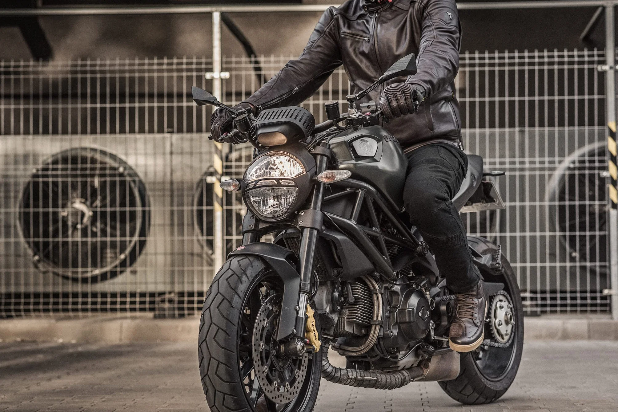 SHIMA BLAKE, Scarpe Moto Uomo - Rinforzate Stivali Moto Uomo in Pelle, Supporto alla Caviglia