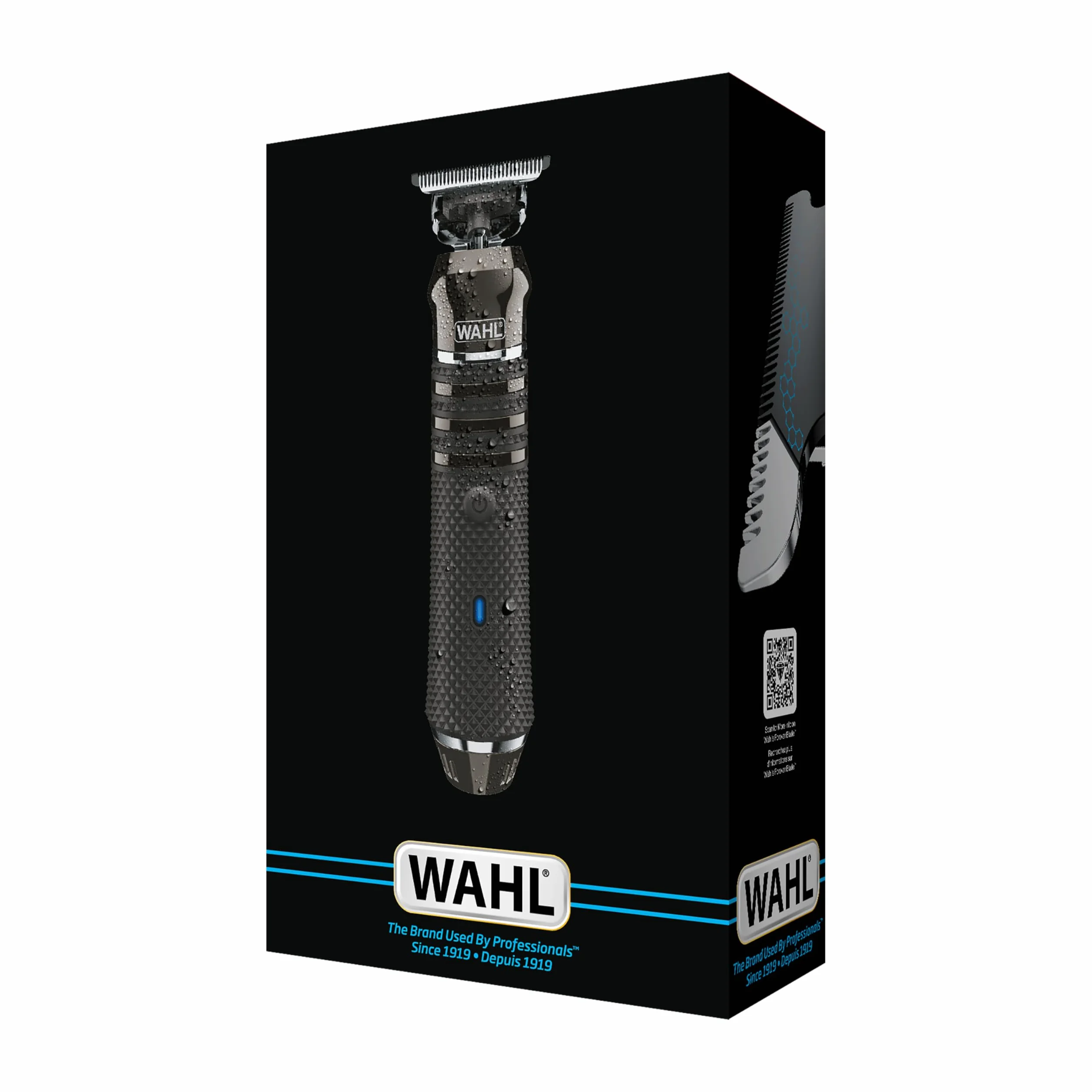 Wahl Pro Series Trimmer lama a taglio ravvicinato ioni di litio regolabarba lavabile kit testine intercambiabili a batteria