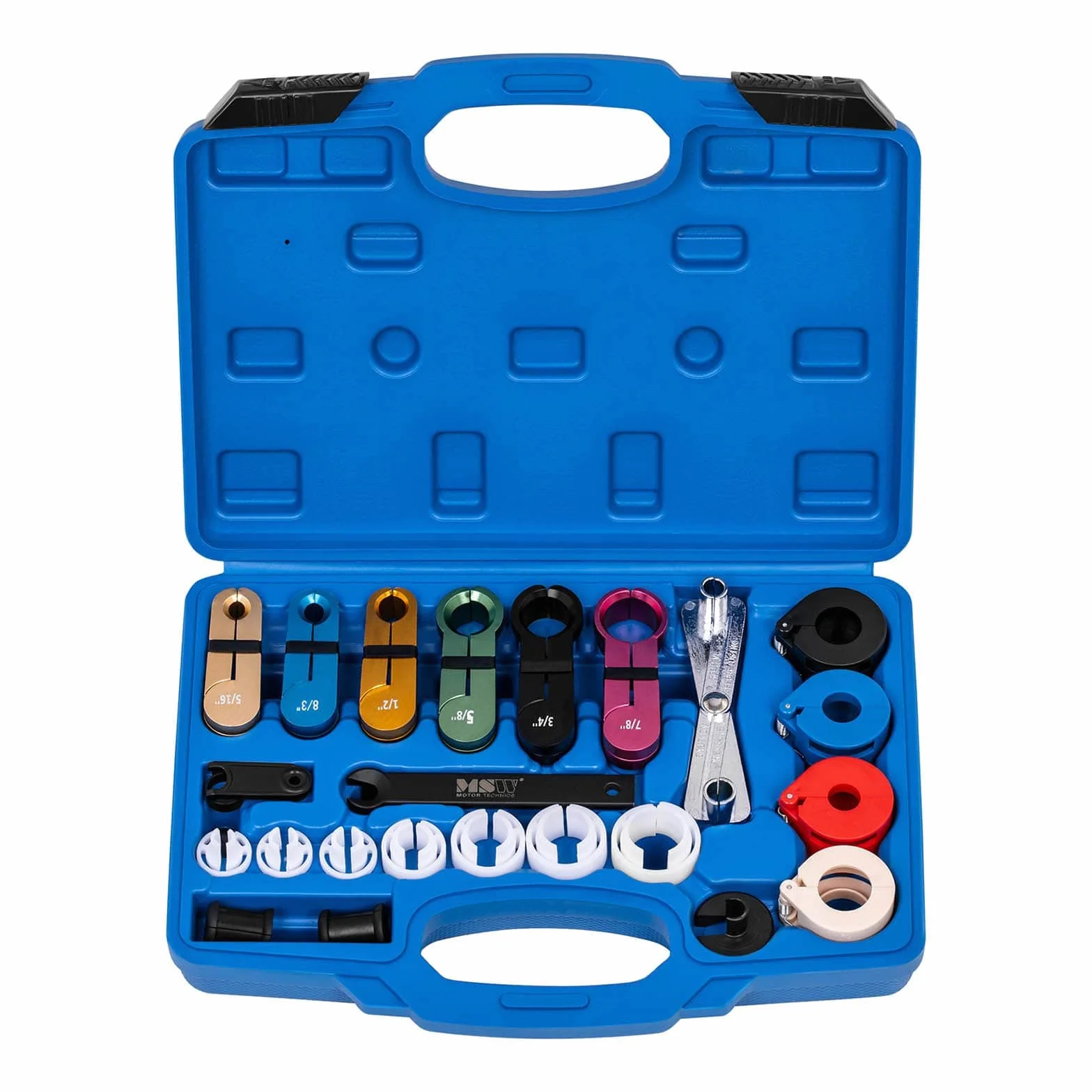 MSW Estrattore Tubi per Tubi di Condizionatore Carburante E Ventilazione MSW-ARC-11 (Set 23 Pezzi, Valigetta)
