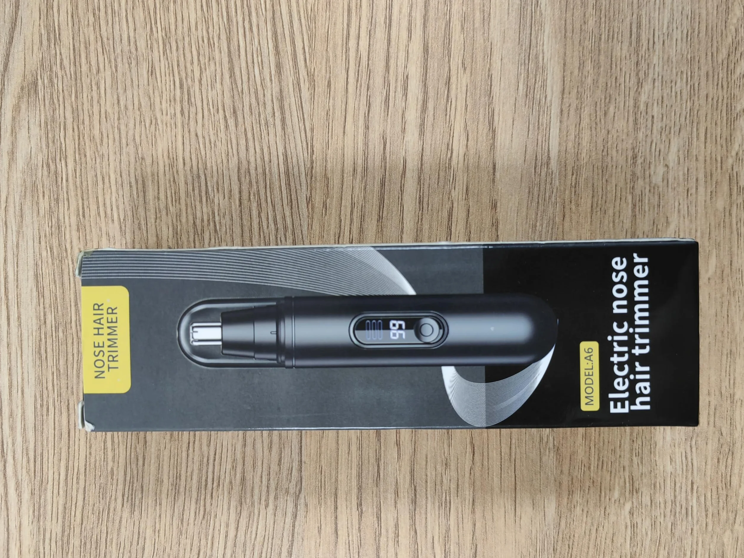 Profesjonalny trymer do nosa i uszu, wodoodporny, ładowany przez USB, bezbolesny