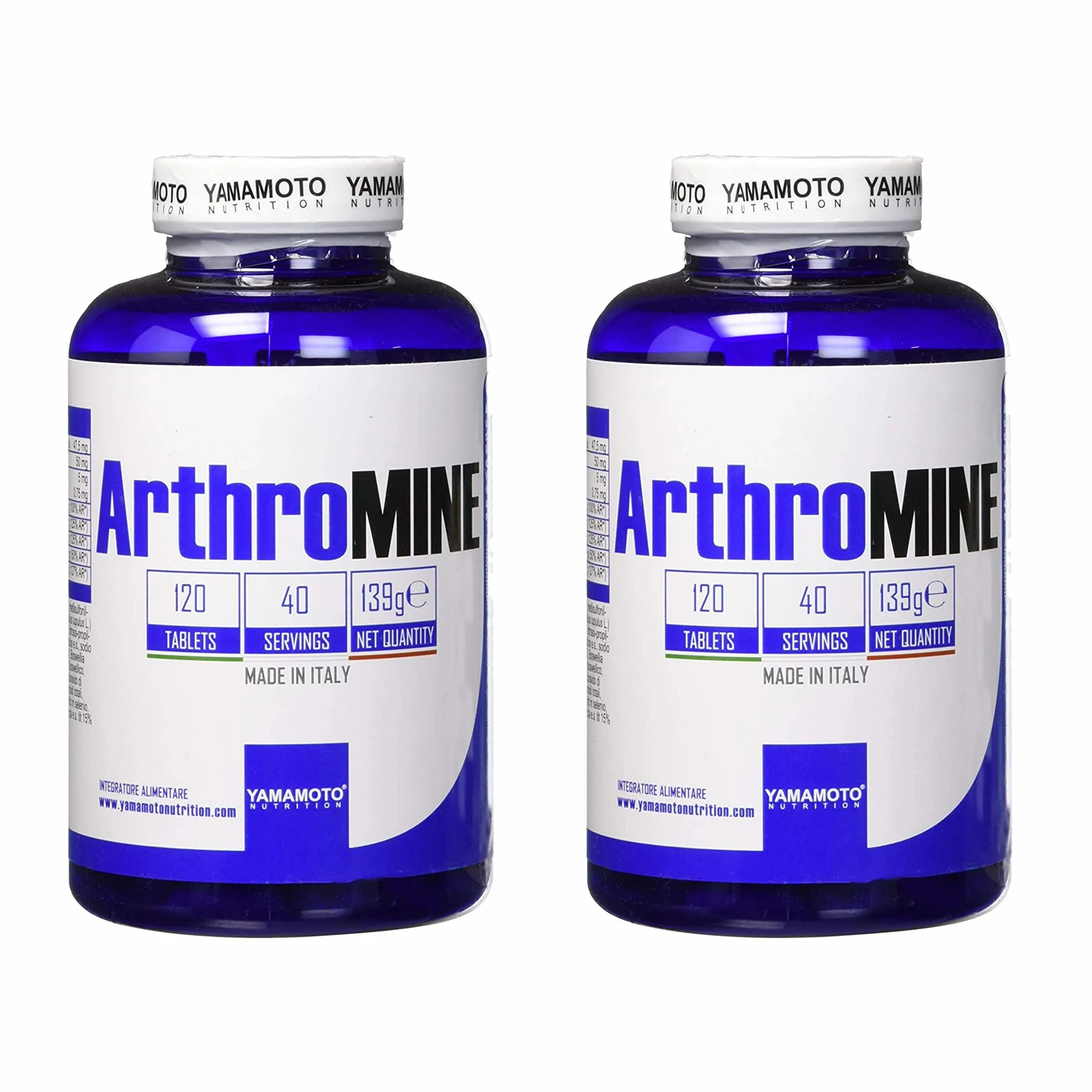 Yamamoto Nutrition ArthroMINE® integratore articolazioni glucosamina 2 confezioni 240 compresse