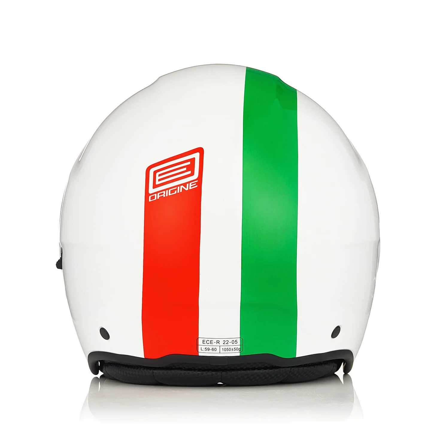 ORIGINE Casco Jet Moto Aperto Scooter Omologato ECE Visiera