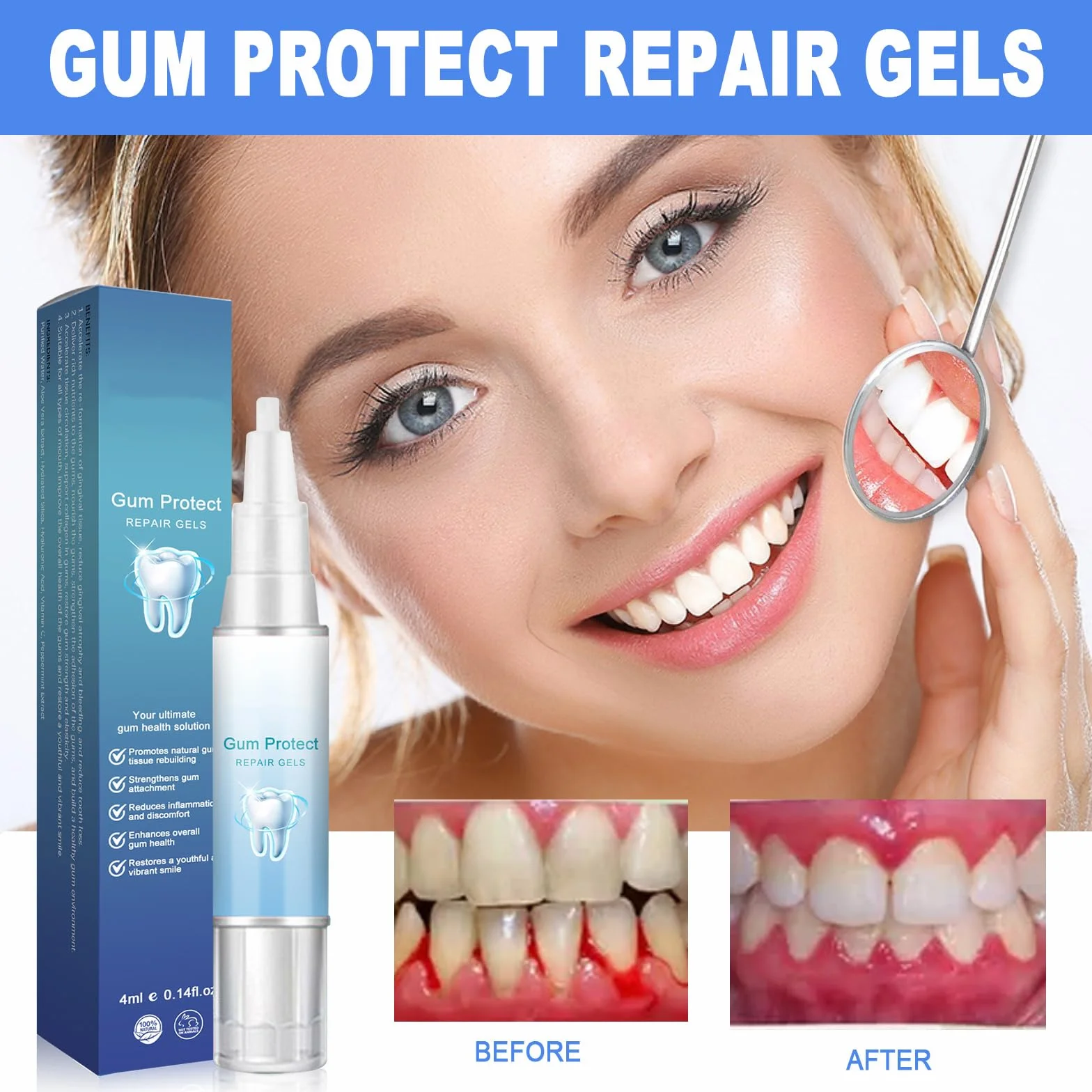 Gum Protect Repair Gel terapeutico per le gengive