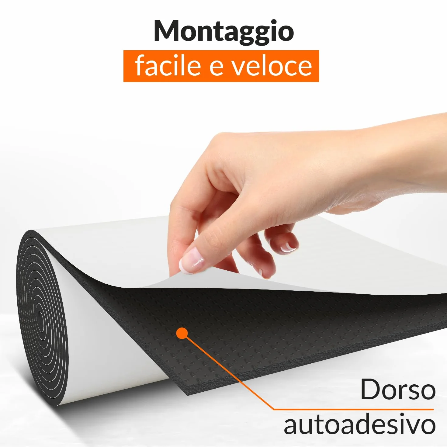Upgrade4cars Paracolpi Garage Auto da Muro Nero |2 x Pannello Gommapiuma Adesiva Proteggi Portiere | Protezione Paraurti