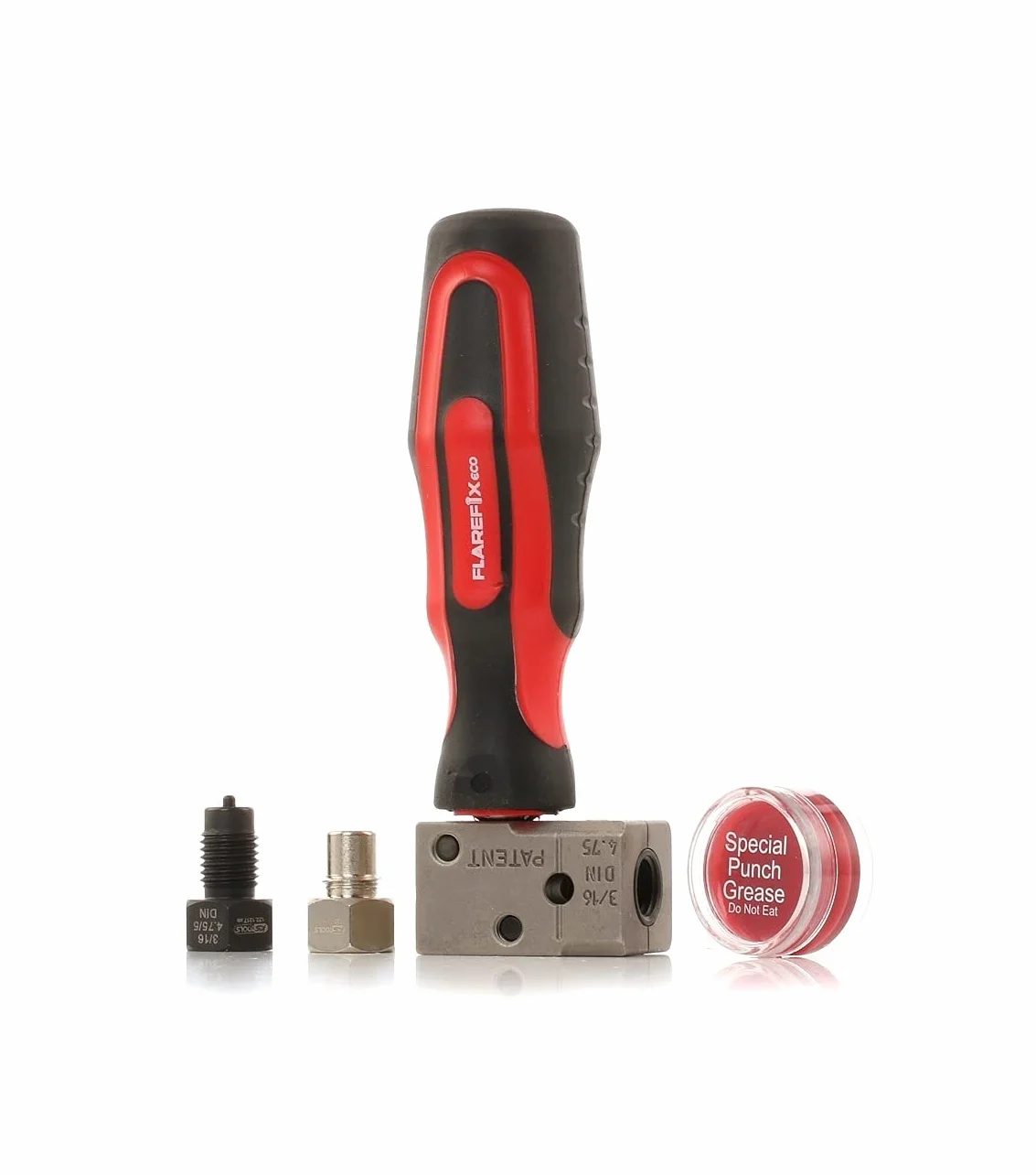 KS Tools Flarefixeco Kit bordatubi 4,75 mm 4 pz
