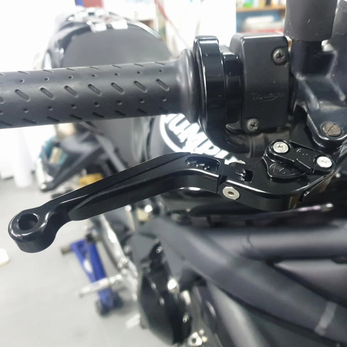 Per Royal Enfield Himalayan 450 Guerrilla 450 2024 2025 Leva freno pieghevole retrattile Leva frizione, in lega di alluminio CNC (Black)