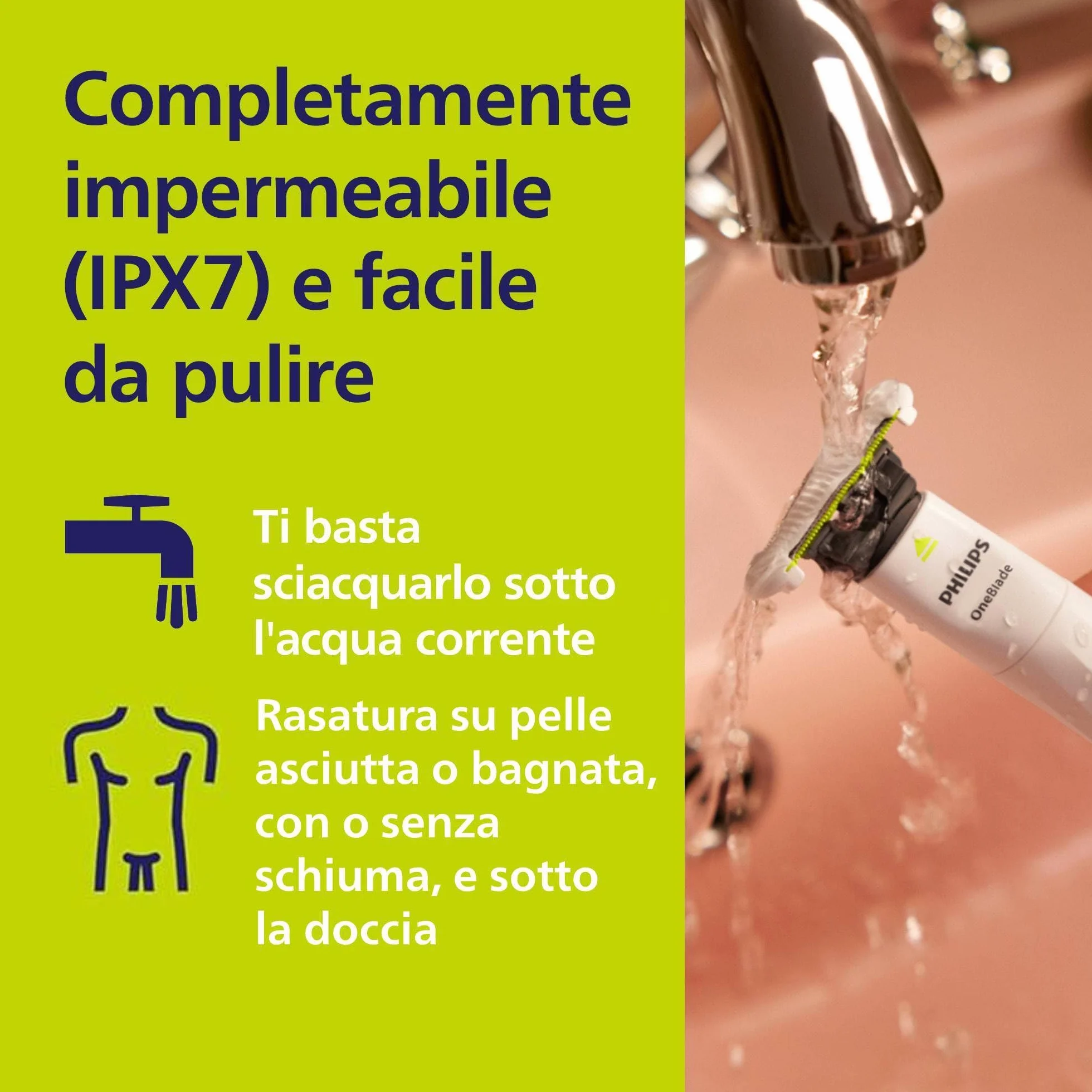 Philips OneBlade Intimate QP1924/30, maszynka do golenia i trymowania z ochroną skóry