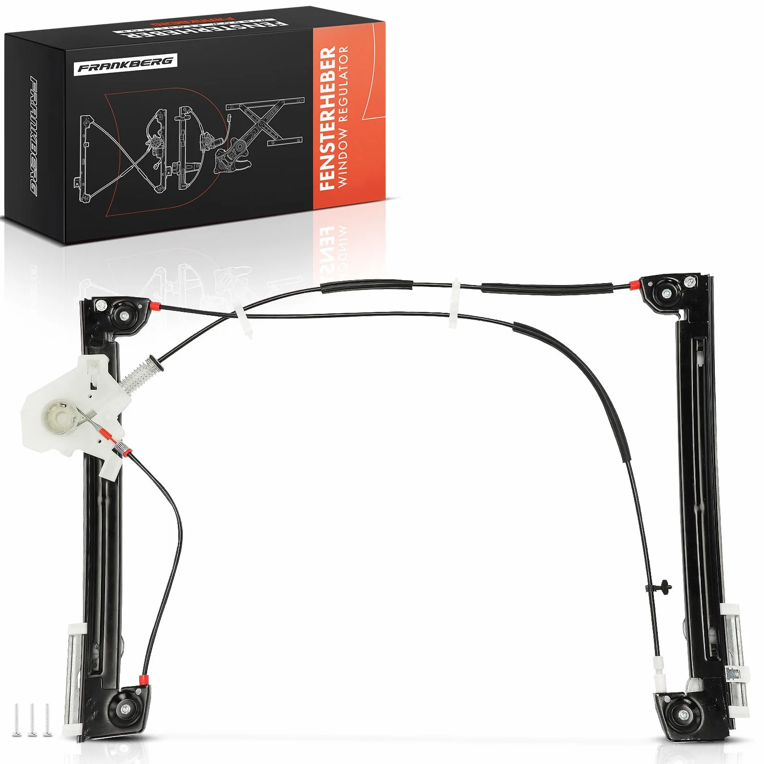 Frankberg Alzacristallo Meccanismo alzacristallo Elettrico senza Motore Anteriore destro senza piastra 2/3 porte 2-Porte Compatibile con M.i.n.i R50 R53 Replace# 51337039452