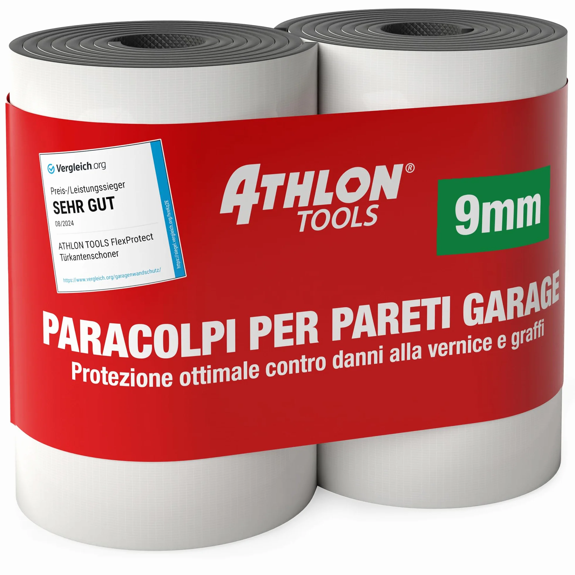 ATHLON TOOLS FlexProtect protezione parete garage 2m autoadesiva idrorepellente