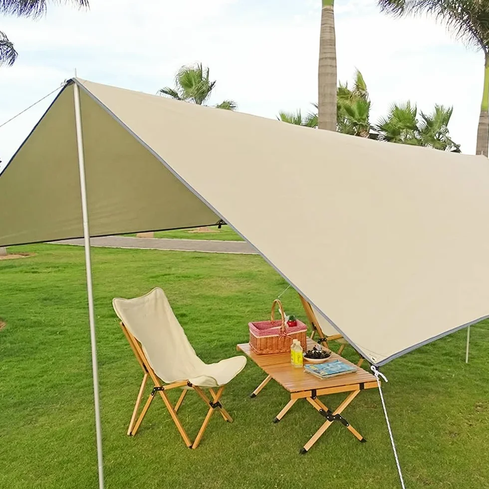 Tendalino Camper Impermeabile 3x5 Tenda da Sole per Auto e SUV