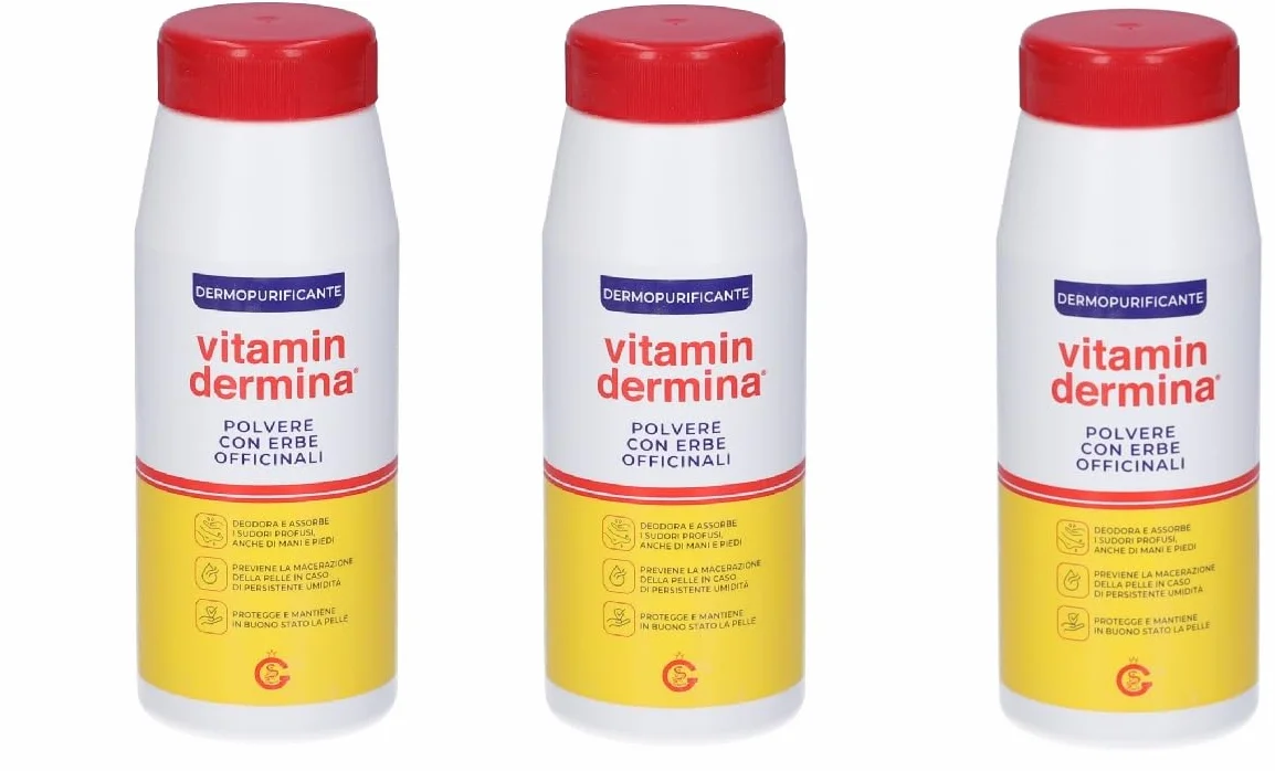 Dermina Dermopurificante Polvere Con Erbe Officinali Vitamin Tre