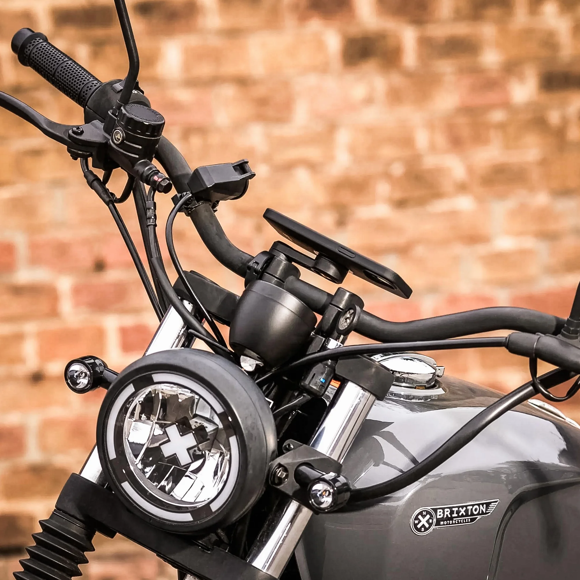 SP CONNECT Moto Mount LT | SPC+ | Supporto Smartphone Leggero da Manubrio