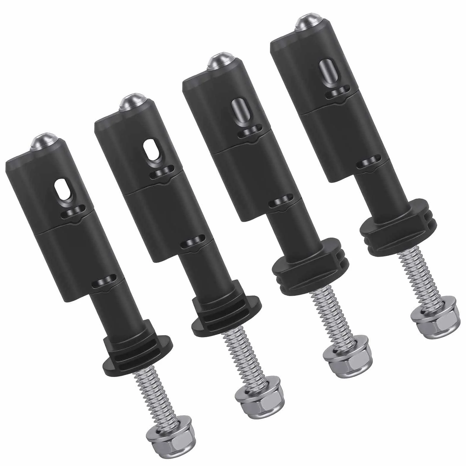 Set di Pin di Montaggio della Scheda di Recupero in Acciaio Inossidabile per Scheda MaxTrax MKII Compatibile con SUV Camion Fuoristrada